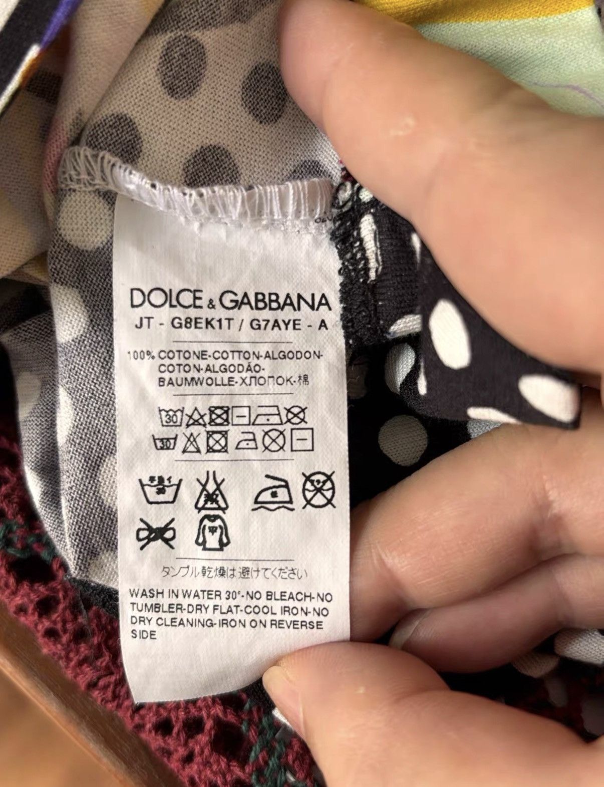 Dolce & Gabbana Dolce & Gabbana Mainline Short Sleeve T-shirt J2 Size US L / EU 52-54 / 3 - 4 Thumbnail