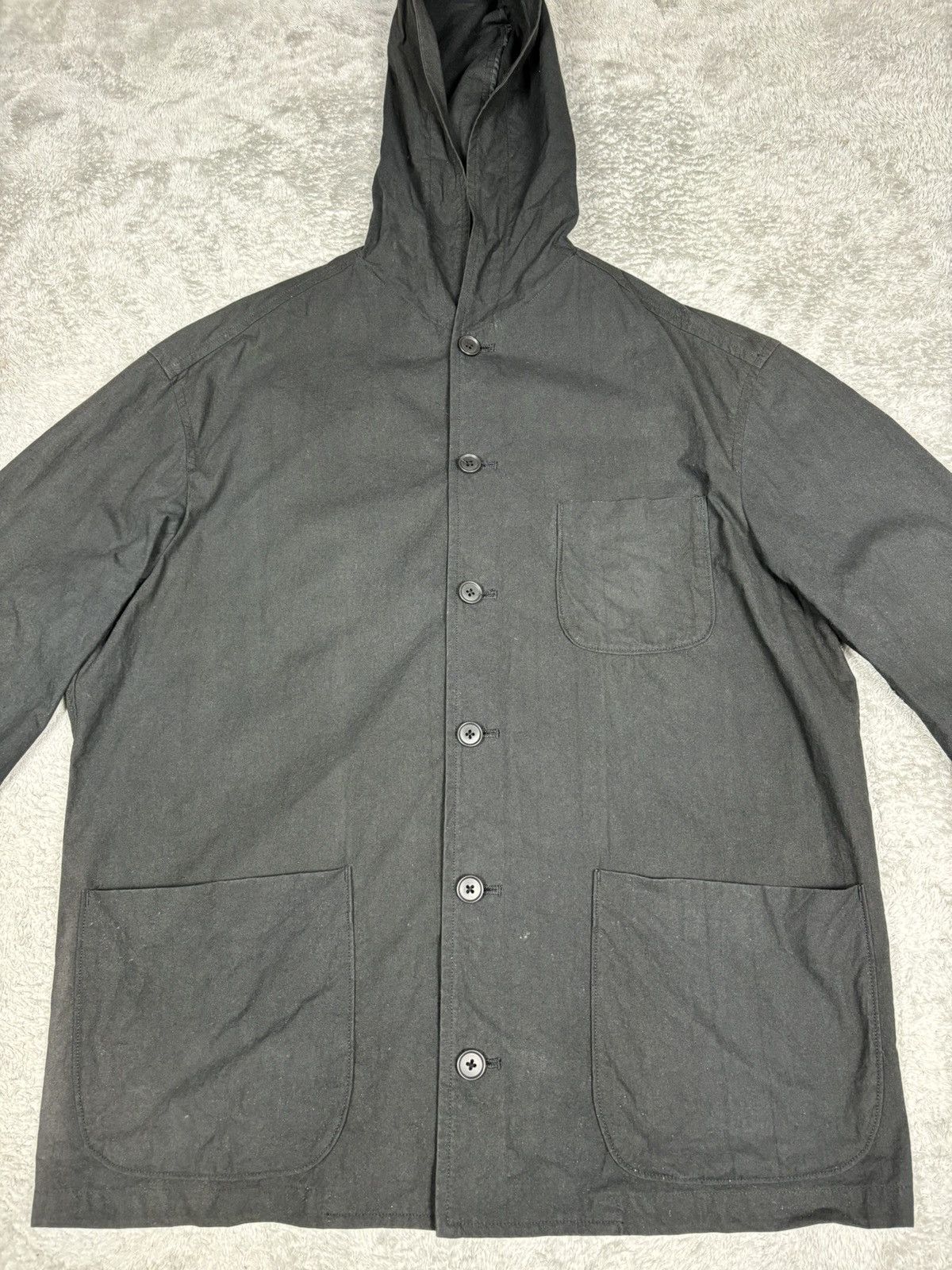 Yohji Yamamoto Vintage Yohji Yamamoto y’s Button Jacket. J0115 Size US L / EU 52-54 / 3 - 3 Thumbnail