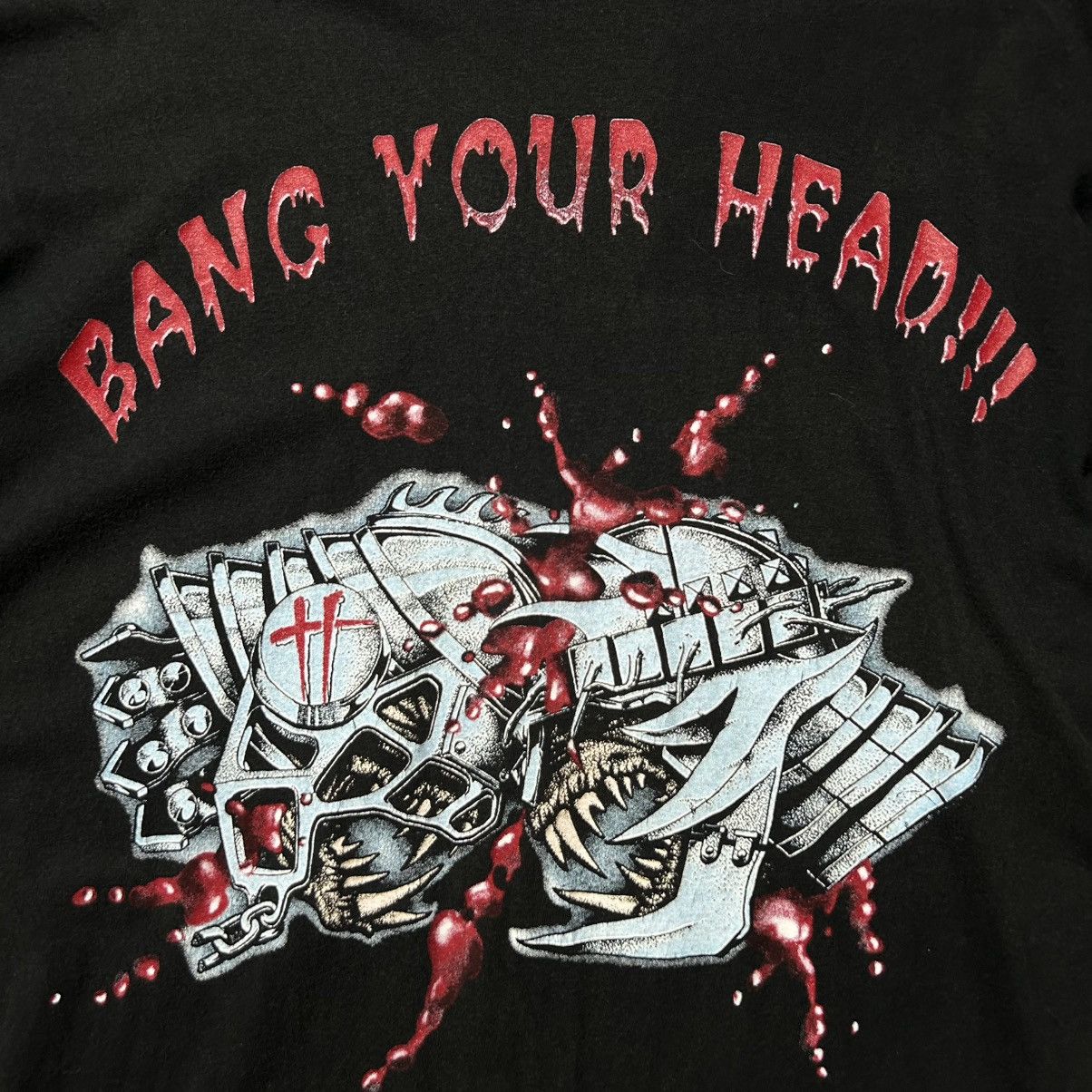Vintage Vintage 2000s Bang Your Head Music Festival Graphic T-Shirt Size US L / EU 52-54 / 3 - 3 Thumbnail