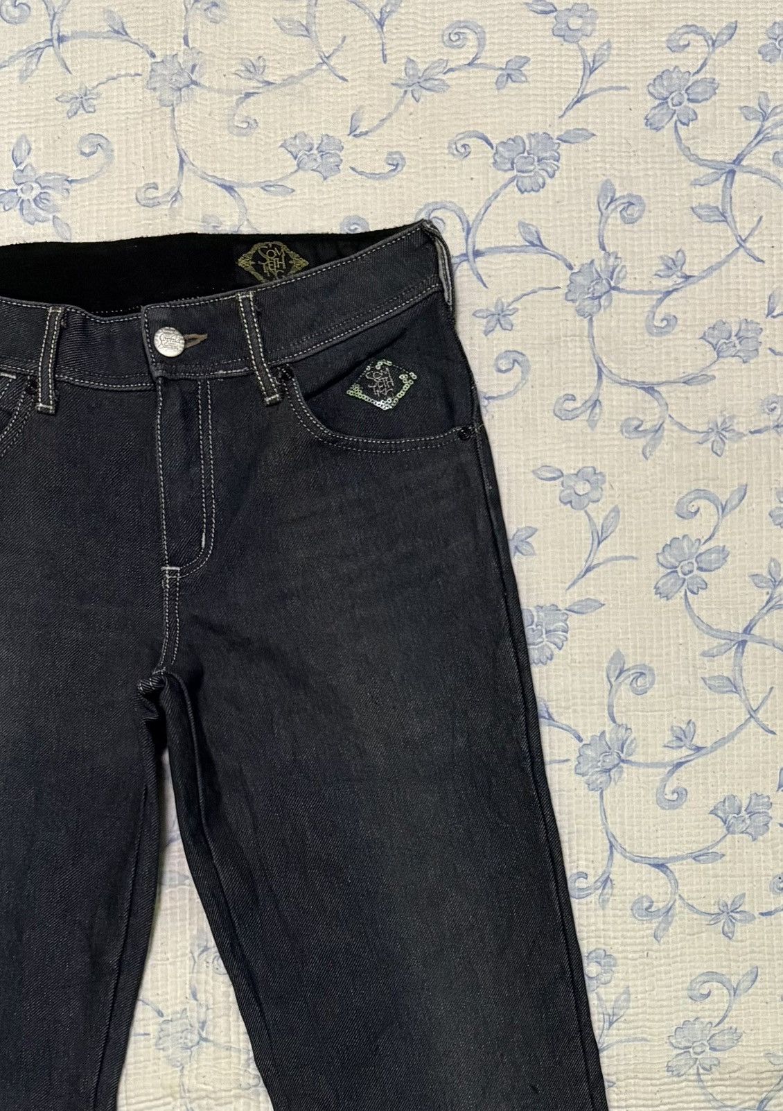 Japanese Brand Japanese Something Sophia Streetwear Jeans Flared Denim Size US 29 - 7 Thumbnail