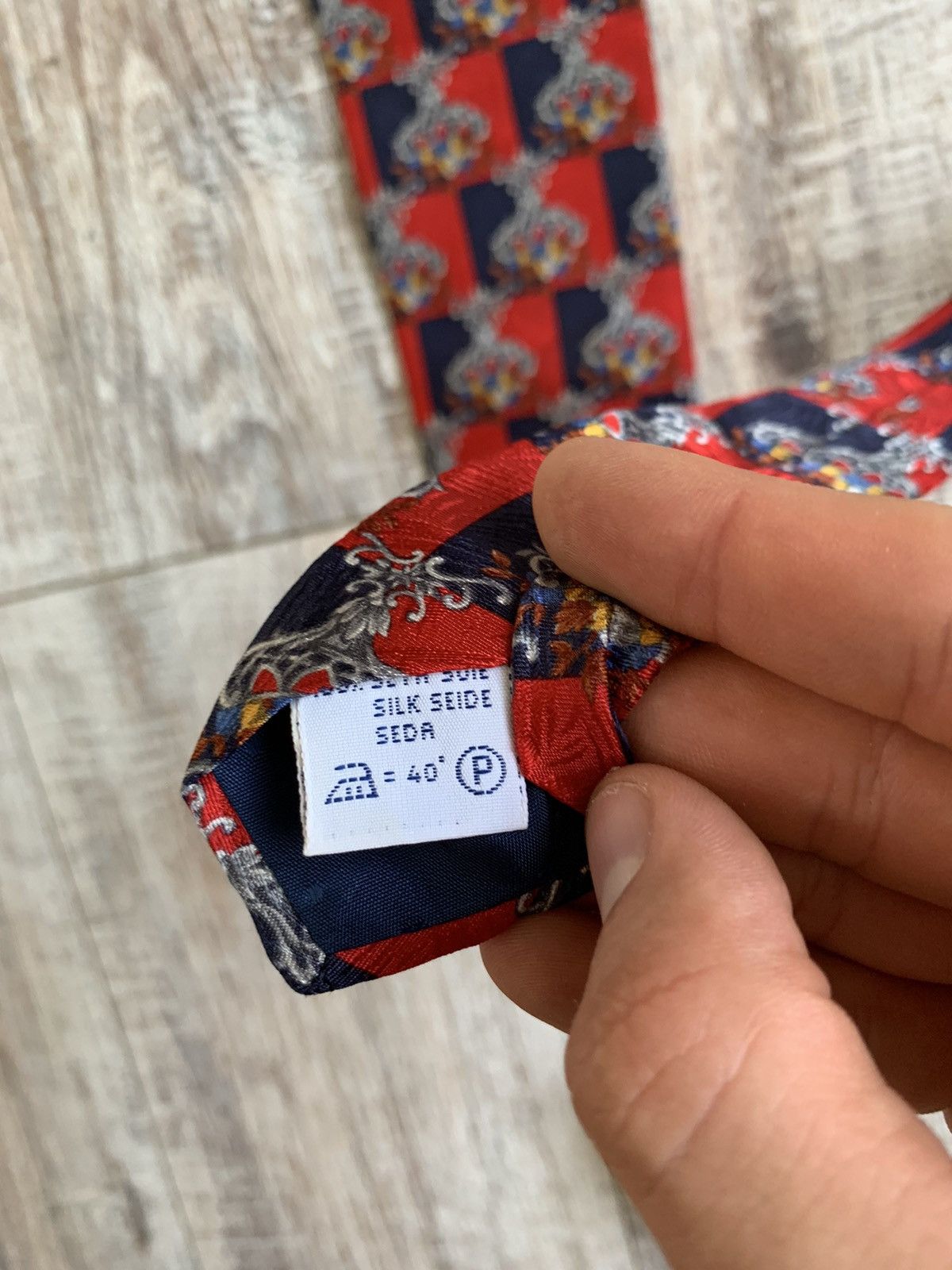 Givenchy × Vintage Vintage Givenchy Paris Silk Tie Size ONE SIZE - 5 Thumbnail