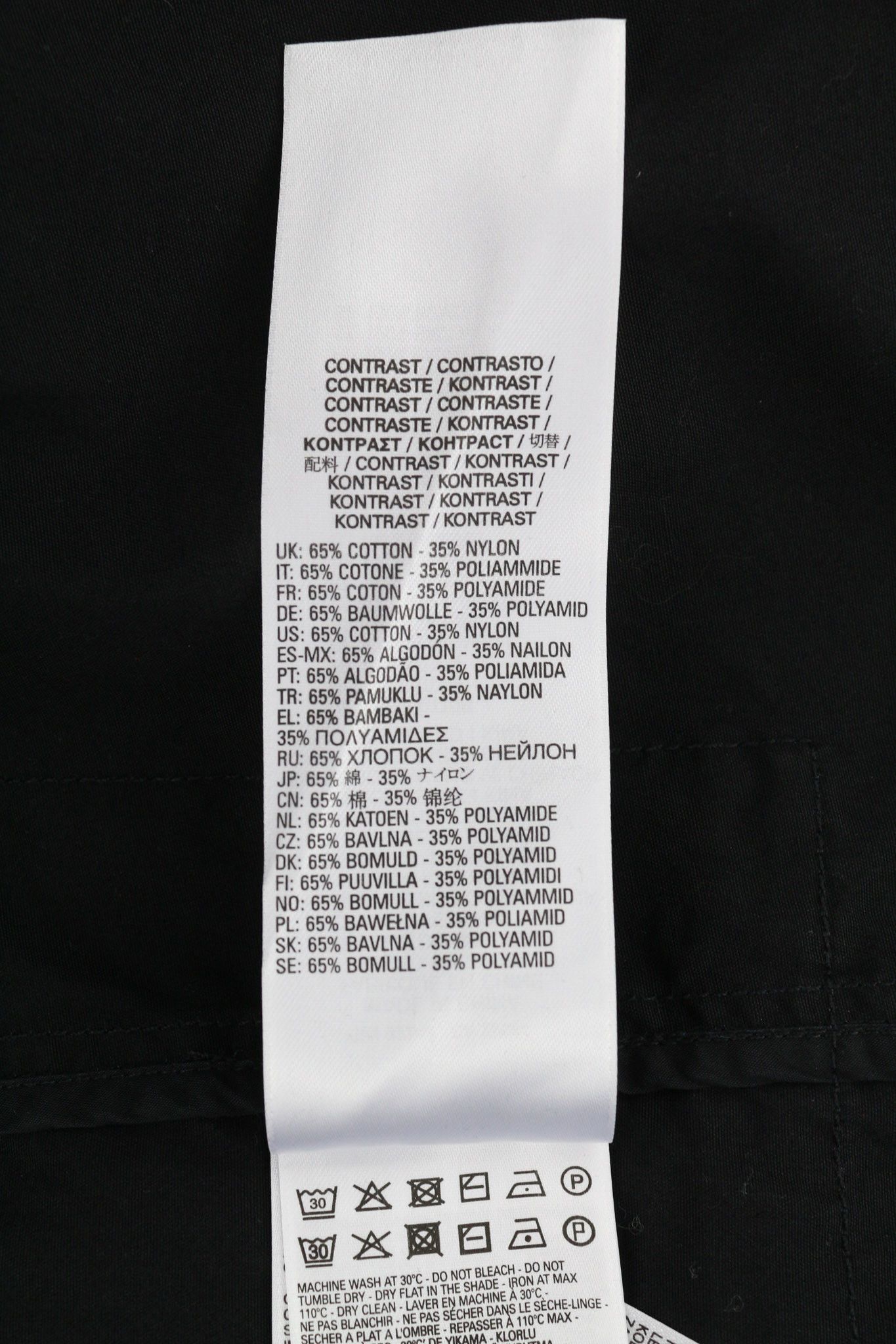 Diesel W-MILES M Black Parka Hooded Zip Logo Jacket 82062 Size US M / EU 48-50 / 2 - 11 Thumbnail