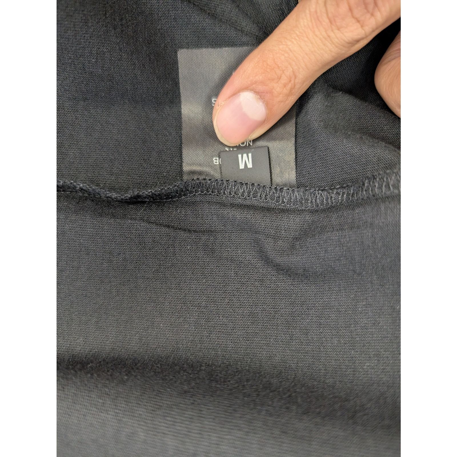 Vetements o1rshd1 Haute Couture France T-Shirt in Black Size US M / EU 48-50 / 2 - 16 Thumbnail
