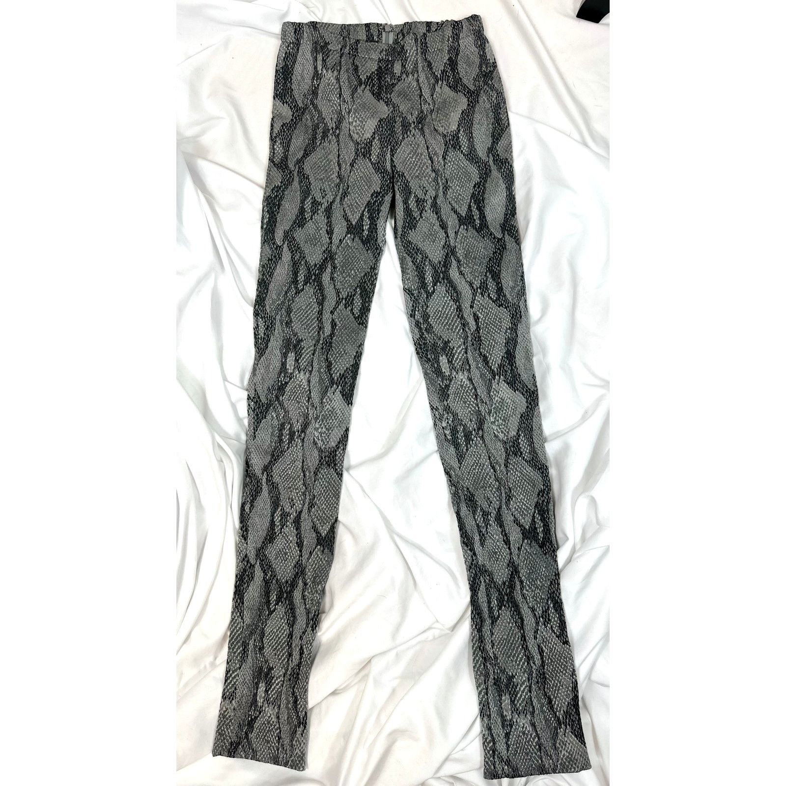 Zadig & Voltaire Zadig & Voltaire Pharell Python Pants Skinny 36 (S) Size 26" / US 2 / IT 38 - 7 Thumbnail