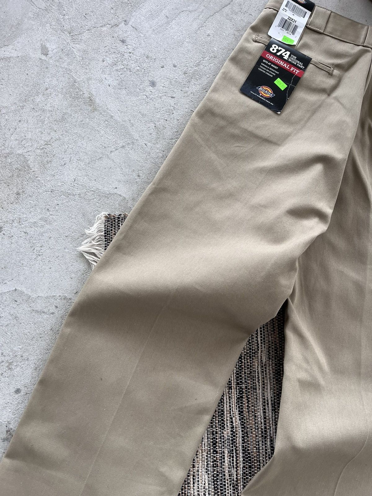 Dickies Vintage New Dickies 874 Beige Work Pants Y2K sk8 Size US 32 / EU 48 - 13 Thumbnail