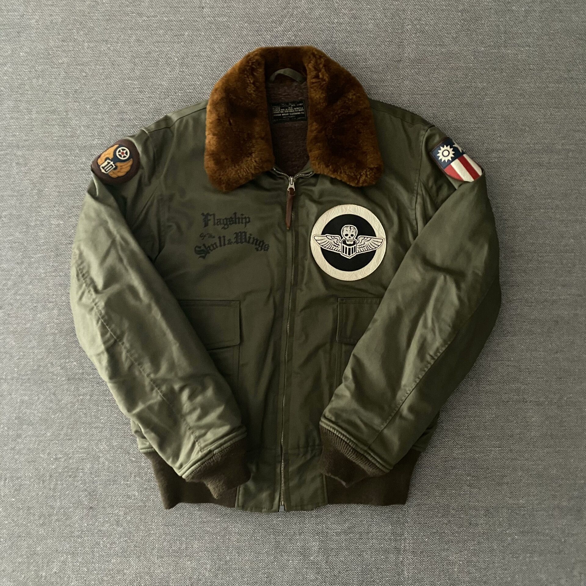 The Real McCoy's The Real Mccoys B-10 Flight Jacket Size US XXS / EU 40 - 1 Thumbnail