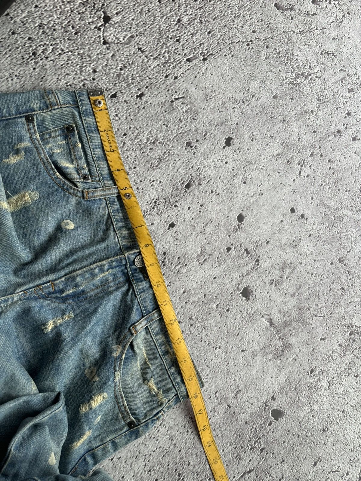 Hysteric Glamour 2000's Flare Abercrombie Distressed Denim bootcut Size US 31 - 12 Thumbnail