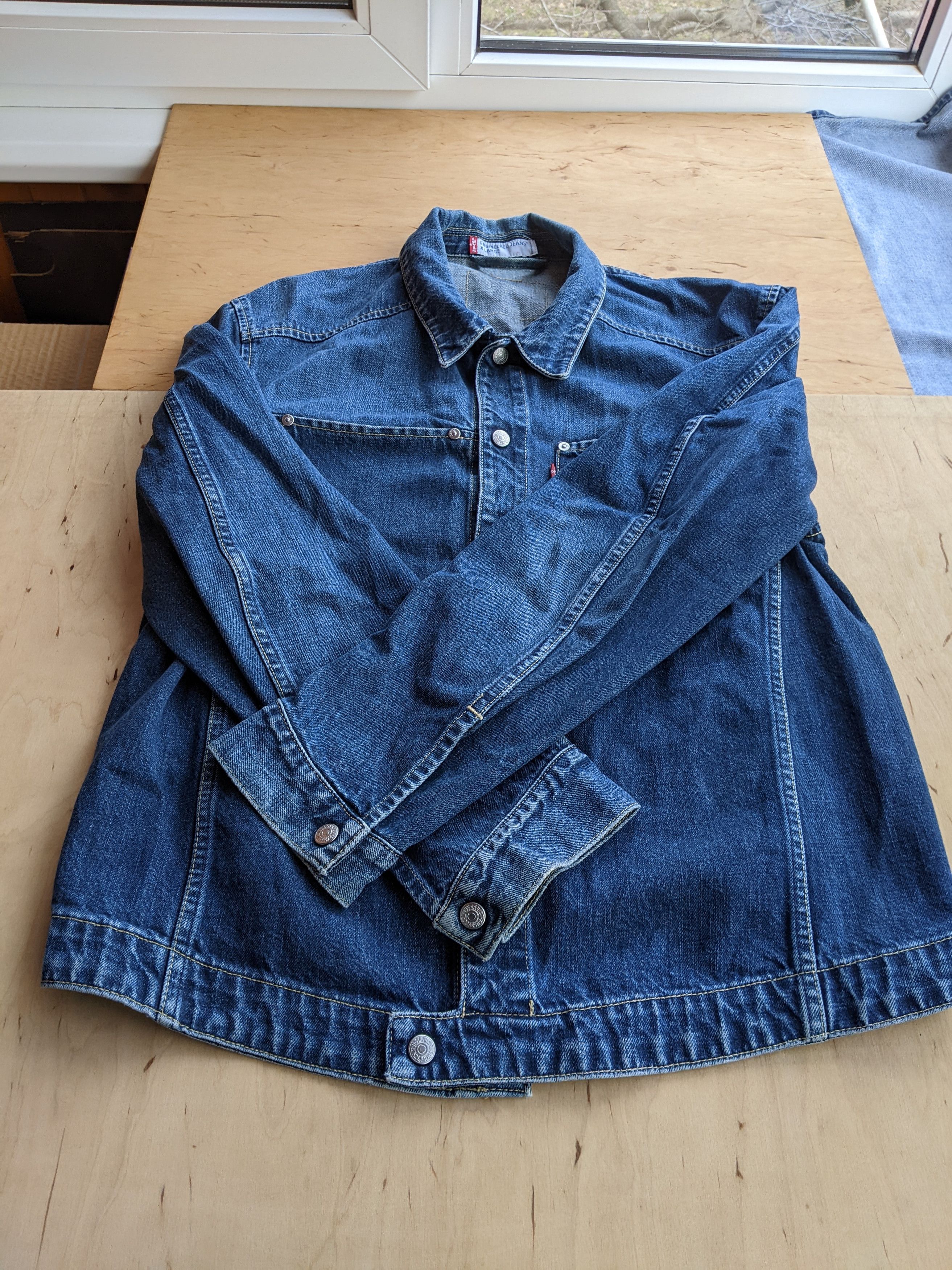 Levi's Levis Engineered Jeans Denim Jacket Vintage Lee Polo ACNE Size US XL / EU 56 / 4 - 7 Thumbnail