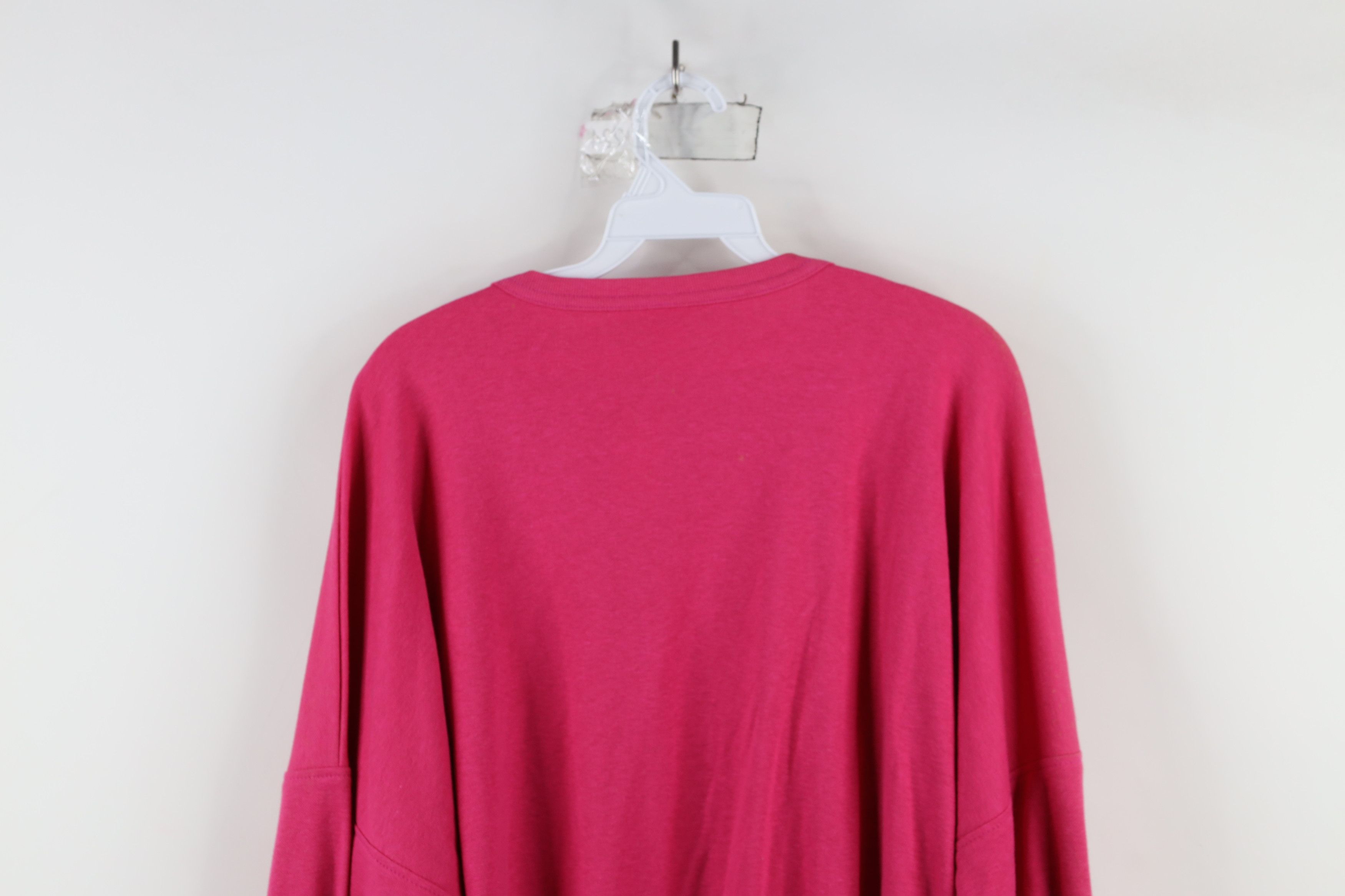 Vintage Deadstock Vintage 90s Stretwear Crewneck Sweatshirt Pink USA Size 3XL / US 20-22 - 14 Thumbnail
