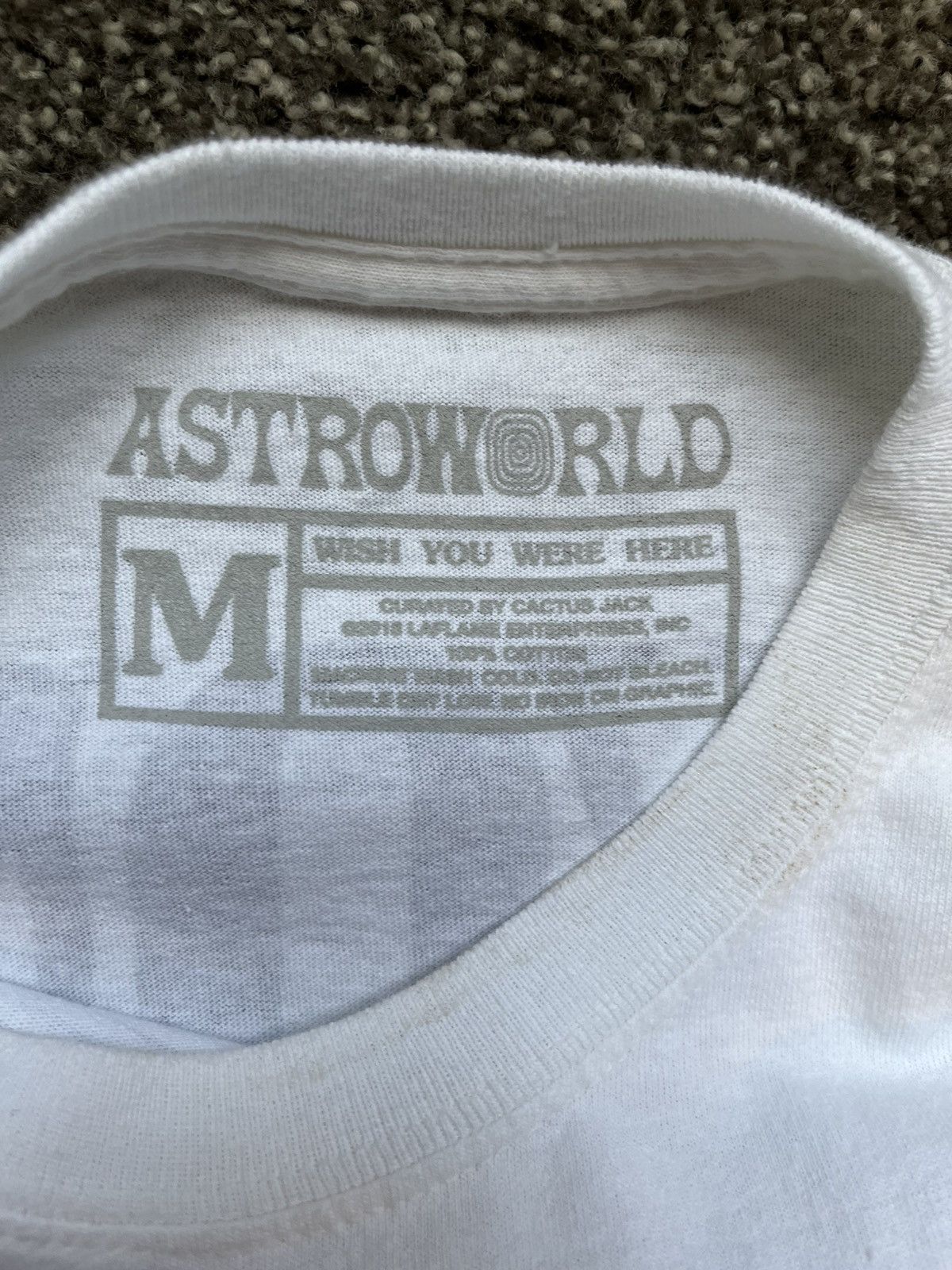 Travis Scott RARE TRAVIS SCOTT SAMPLE SHIRT Size US M / EU 48-50 / 2 - 3 Thumbnail