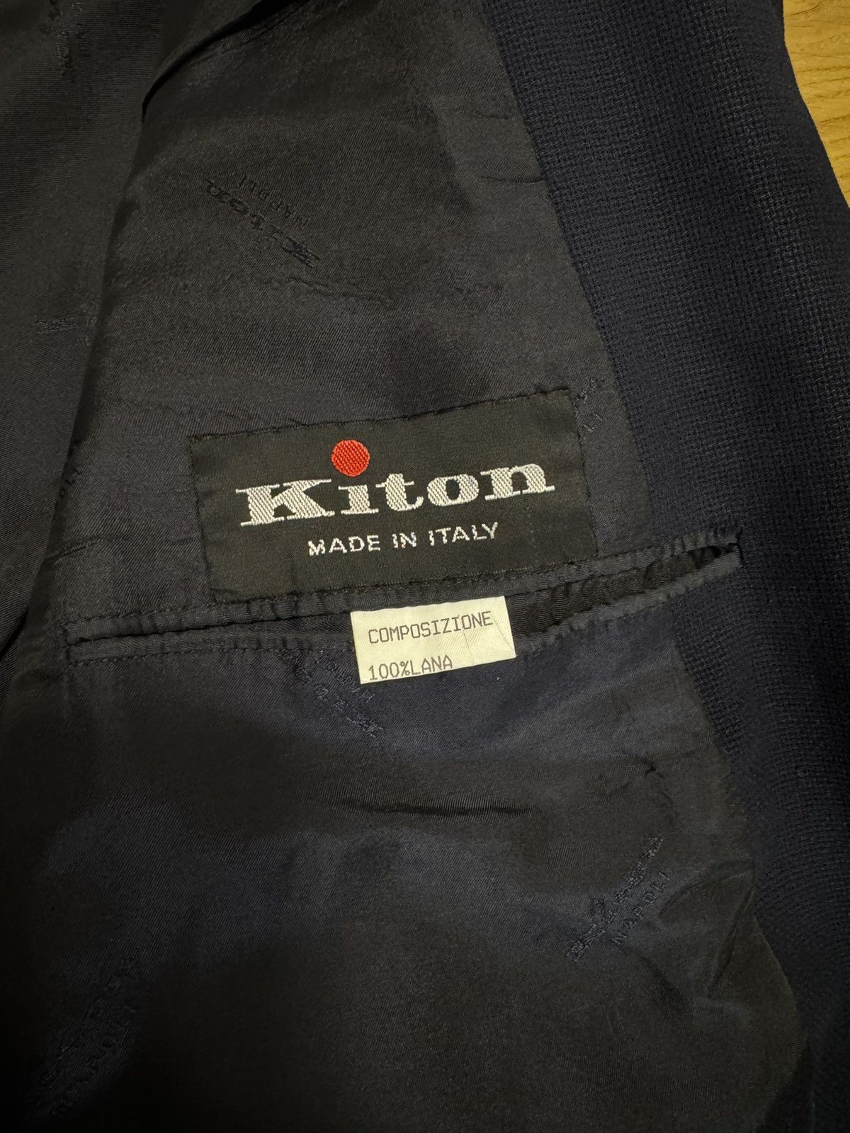 Kiton Kiton Napoli Size 50L - 3 Thumbnail
