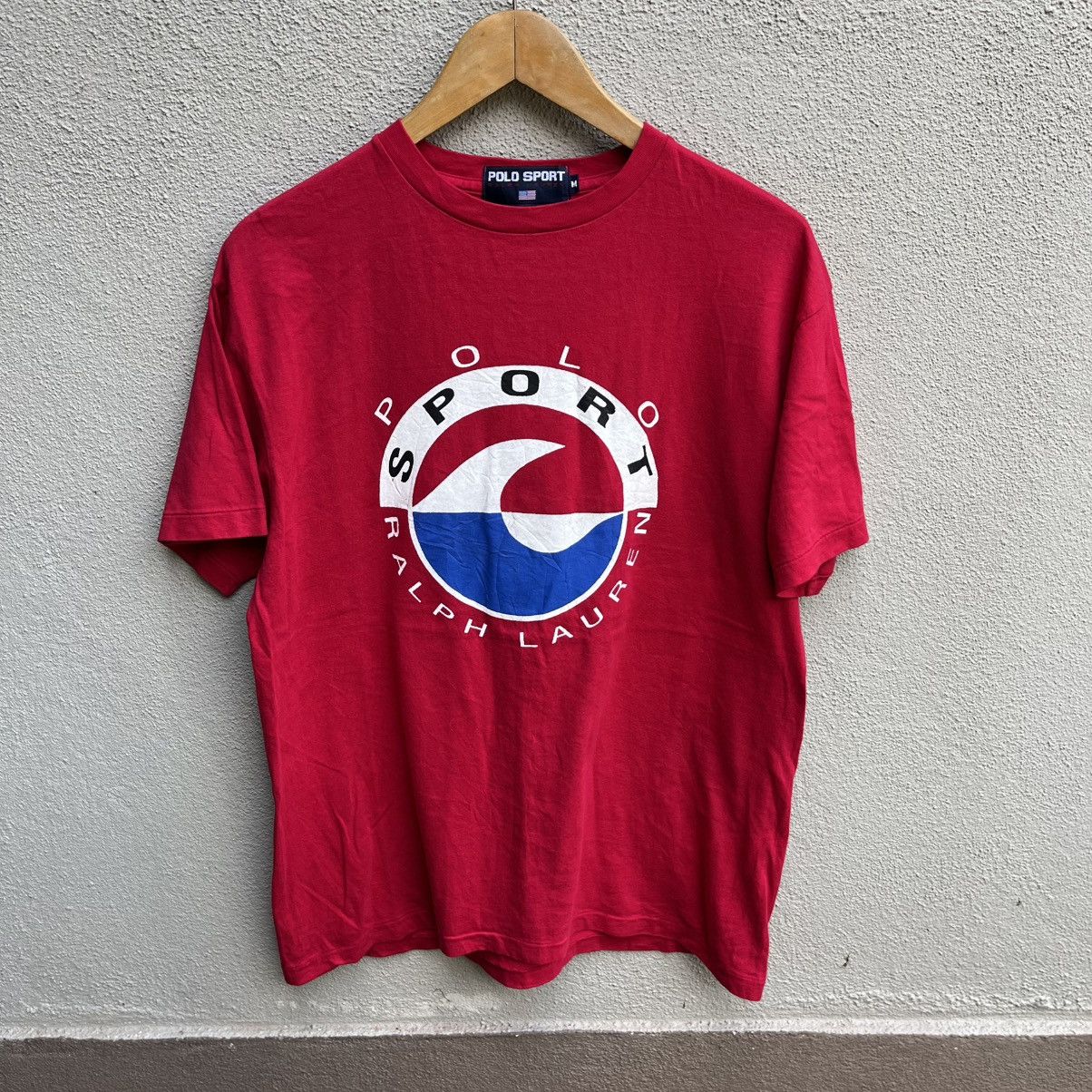 Polo Ralph Lauren Vintage POLO SPORT RALPH LAUREN sailing tee Size US M / EU 48-50 / 2 - 1 Thumbnail