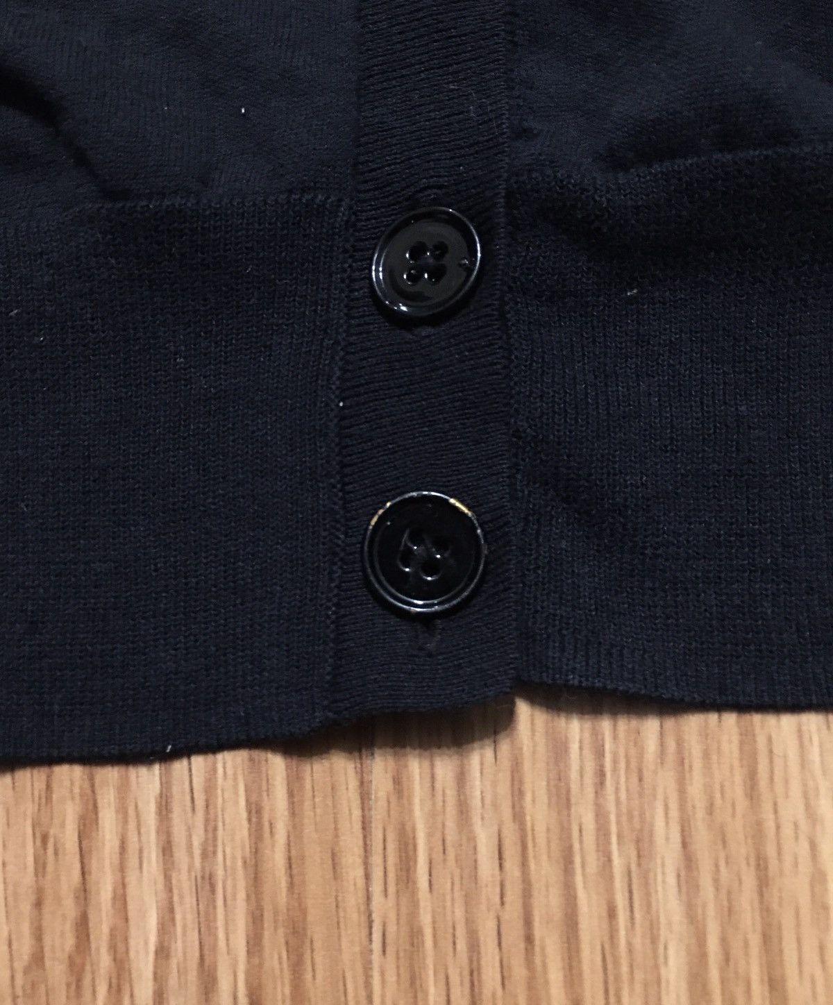 Acne Studios ACNE STUDIOS Cotton Black Oversize Sweater Cardigan Size M Size US M / EU 48-50 / 2 - 6 Thumbnail