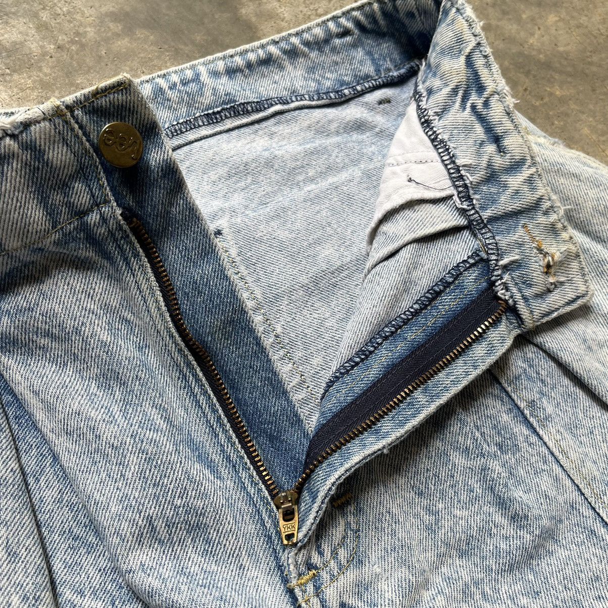 Lee × Levi's × Vintage 90s Vintage Lee Baggy Pants Size US 32 / EU 48 - 5 Thumbnail