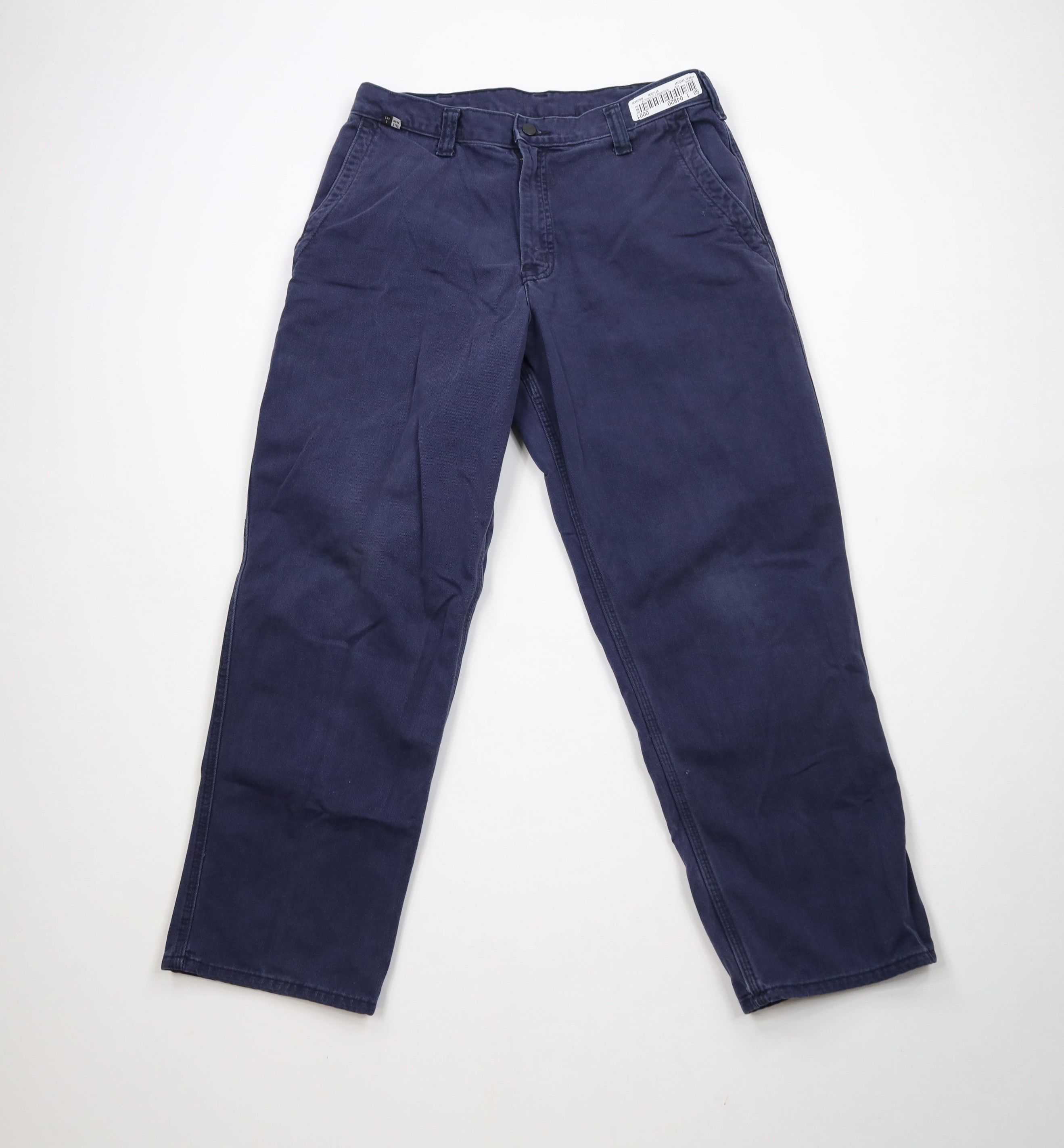 Carhartt × Vintage Vintage Carhartt FR Fire Flame Resistant Wide Leg Pants Size US 34 / EU 50 - 1 Thumbnail
