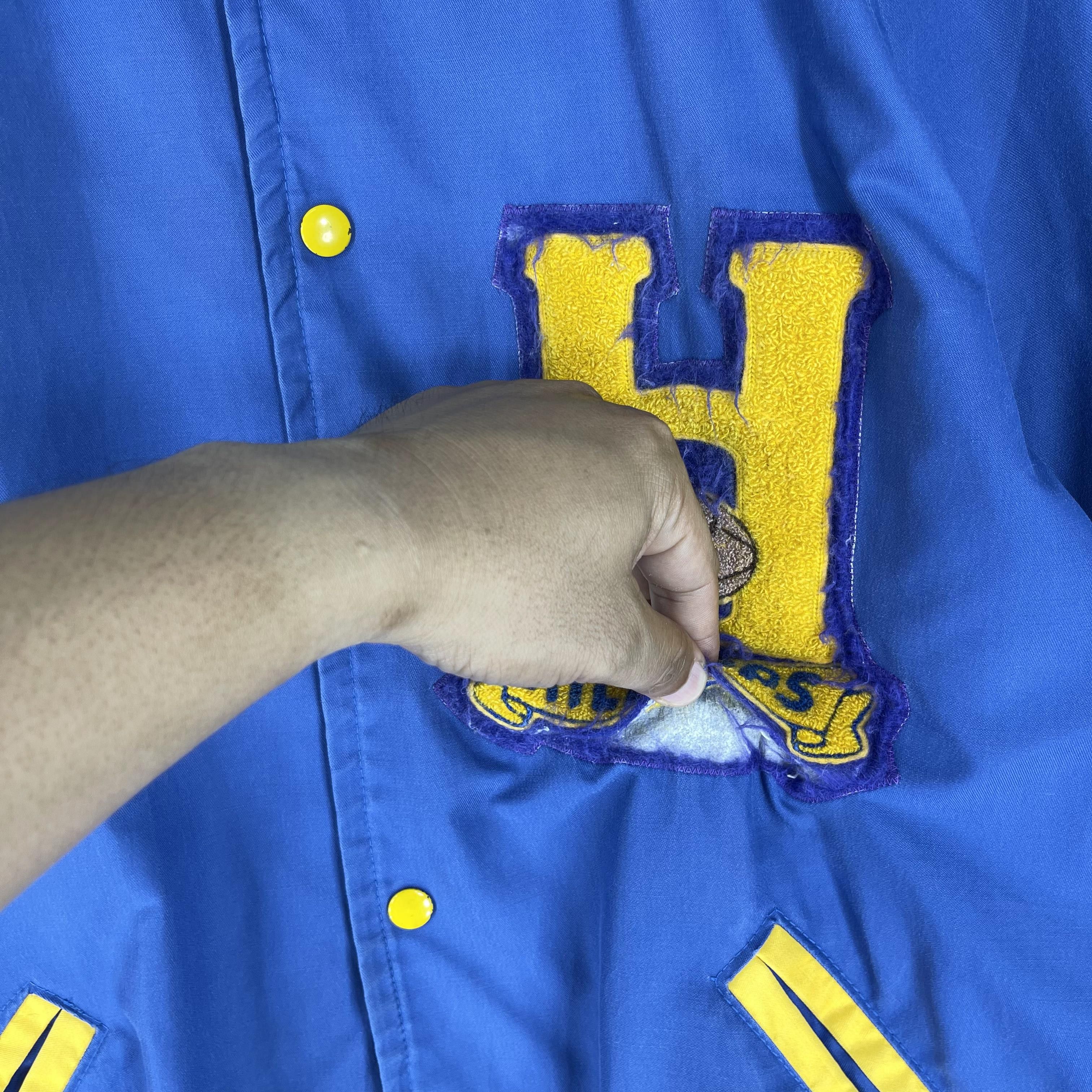 Vintage Vintage SASKATOON HILLTOPS Football Varsity Jacket Size US L / EU 52-54 / 3 - 6 Thumbnail