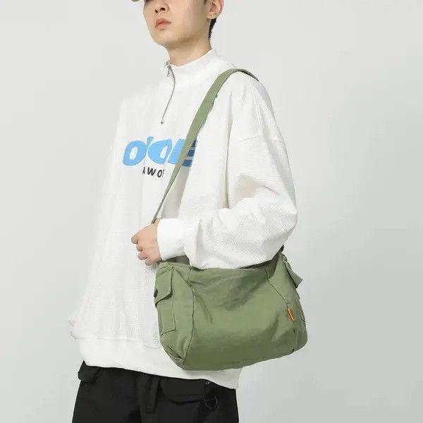 VIBE Canvas Fabric Soft Shoulder Bag Size ONE SIZE - 1 Thumbnail