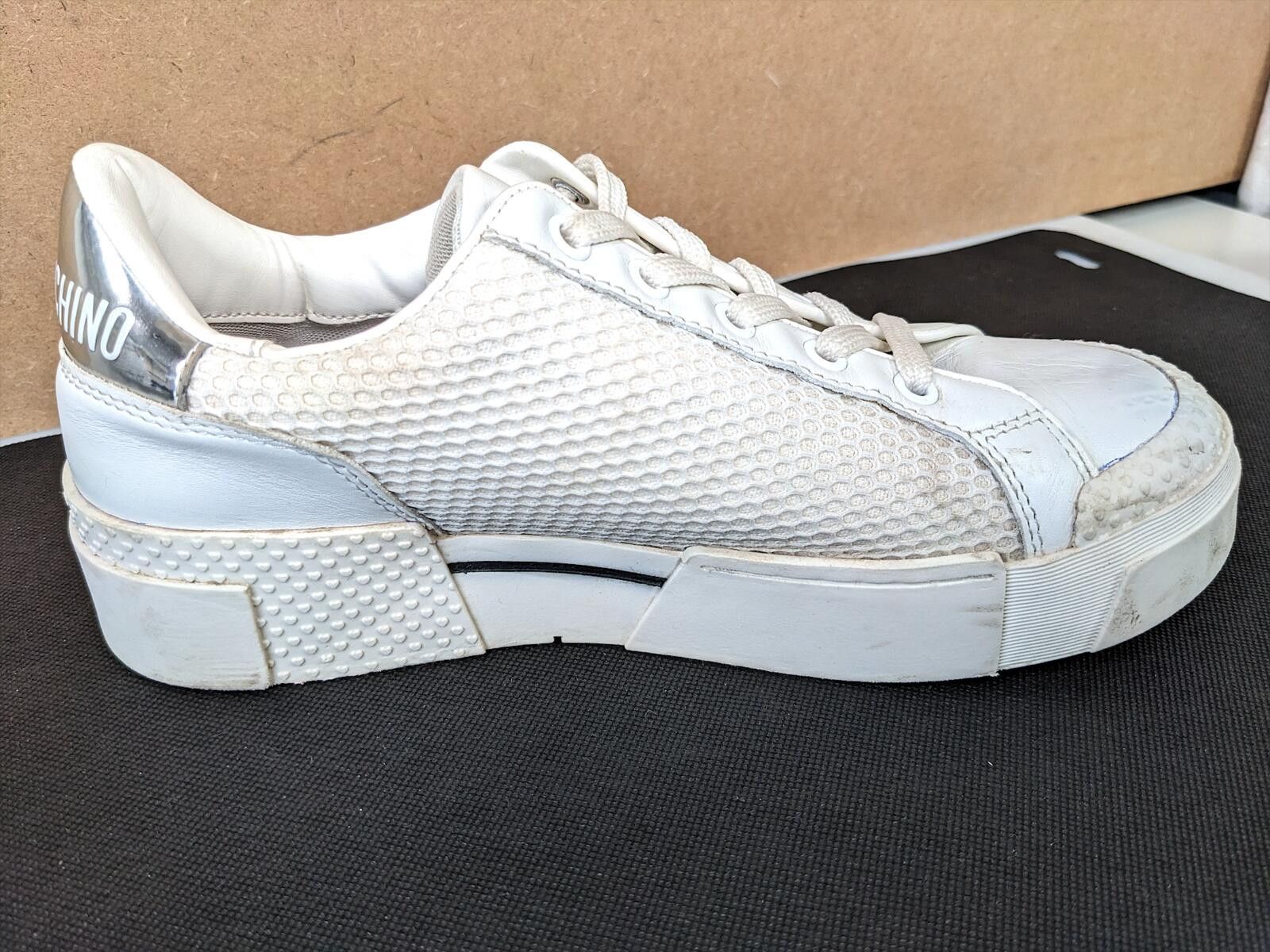 Moschino Love Moschino Silver Heart Women Sneakers Bangladesh US 7.5 Size US 7.5 / IT 37.5 - 5 Thumbnail