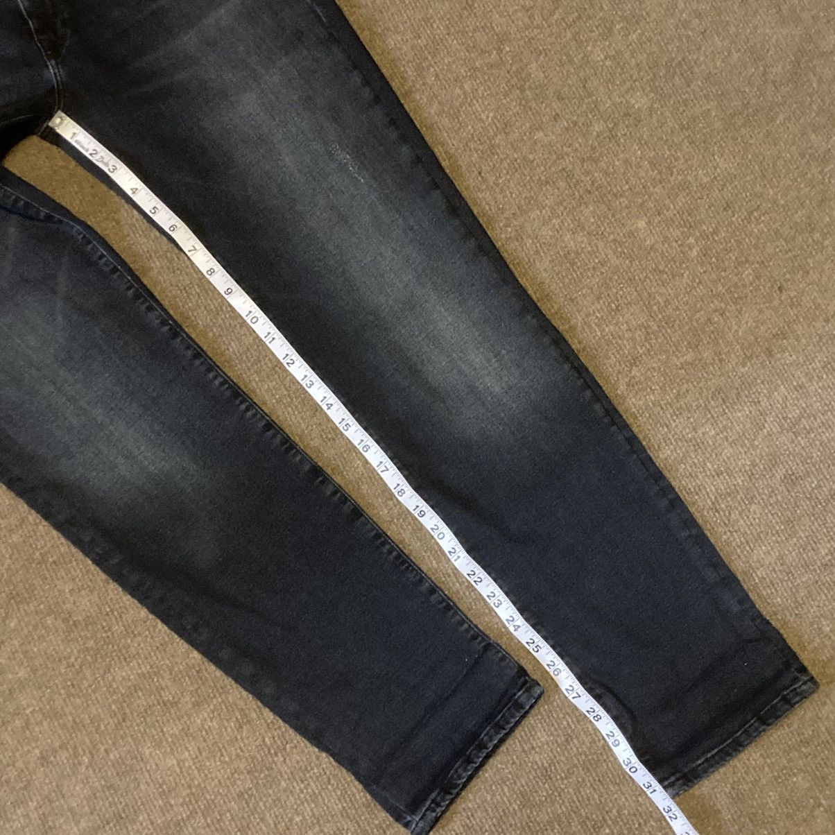 Mavi NEW Mavi Emma Boyfriend Jeans 32 Ink Used Tribeca 2010s Size 33" - 10 Thumbnail