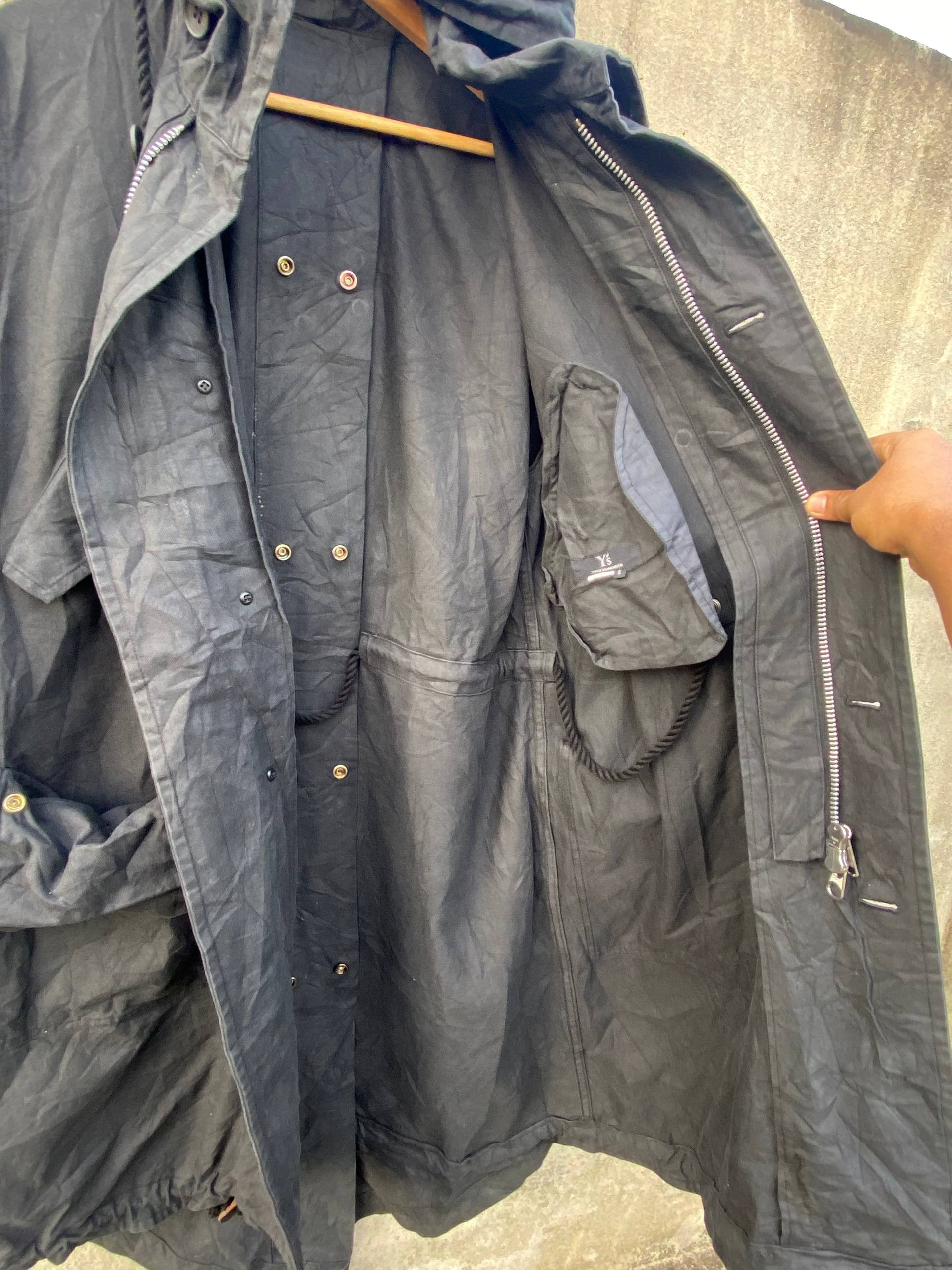 Yohji Yamamoto Y's Yohji Yamamoto SS20 Military Fishtail Parka Size US M / EU 48-50 / 2 - 14 Thumbnail