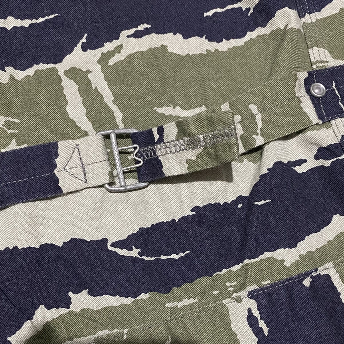 Japanese Brand Yank Shire Camouflage Type 1 Buckle Back Denim Jacket Size US M / EU 48-50 / 2 - 5 Thumbnail