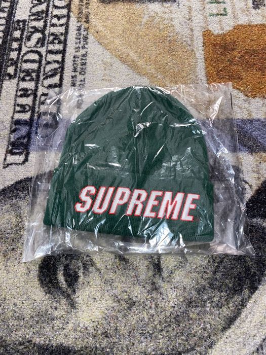 Supreme Supreme Slant Beanie Green | Grailed