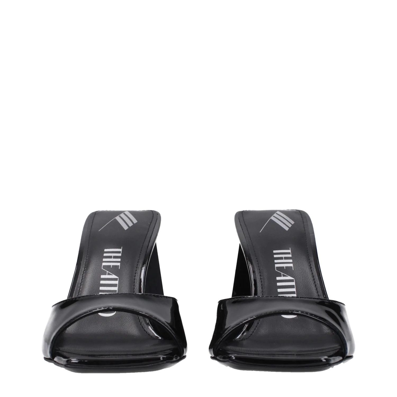 The Attico ob1o1e1224 Patent Leather Sandals in Black Size US 6.5 / IT 36.5 - 3 Thumbnail
