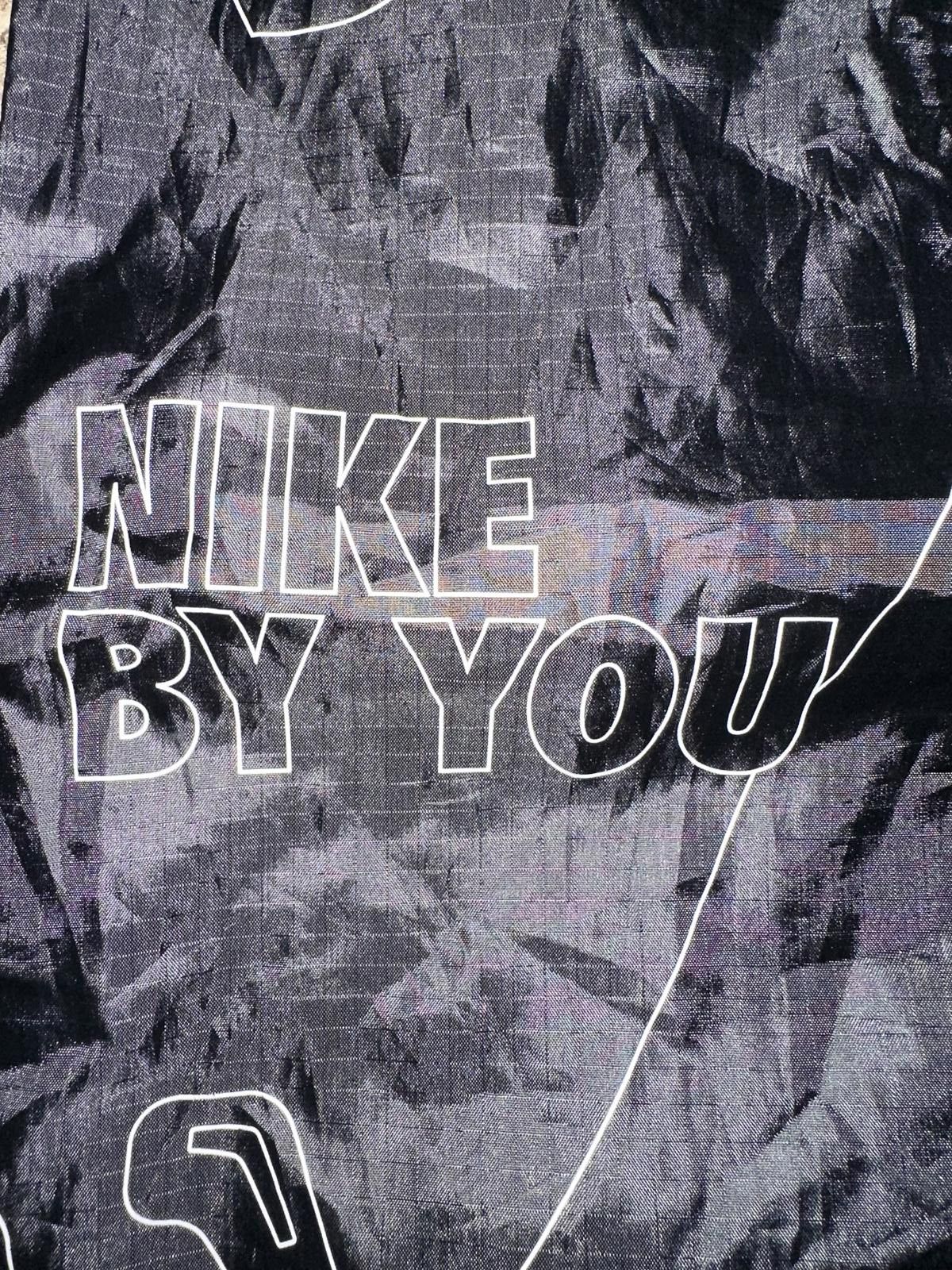 Nike Nike by You ID Shoe Drawstring Bag Backpack Black 12" X 15" Size ONE SIZE - 2 Thumbnail