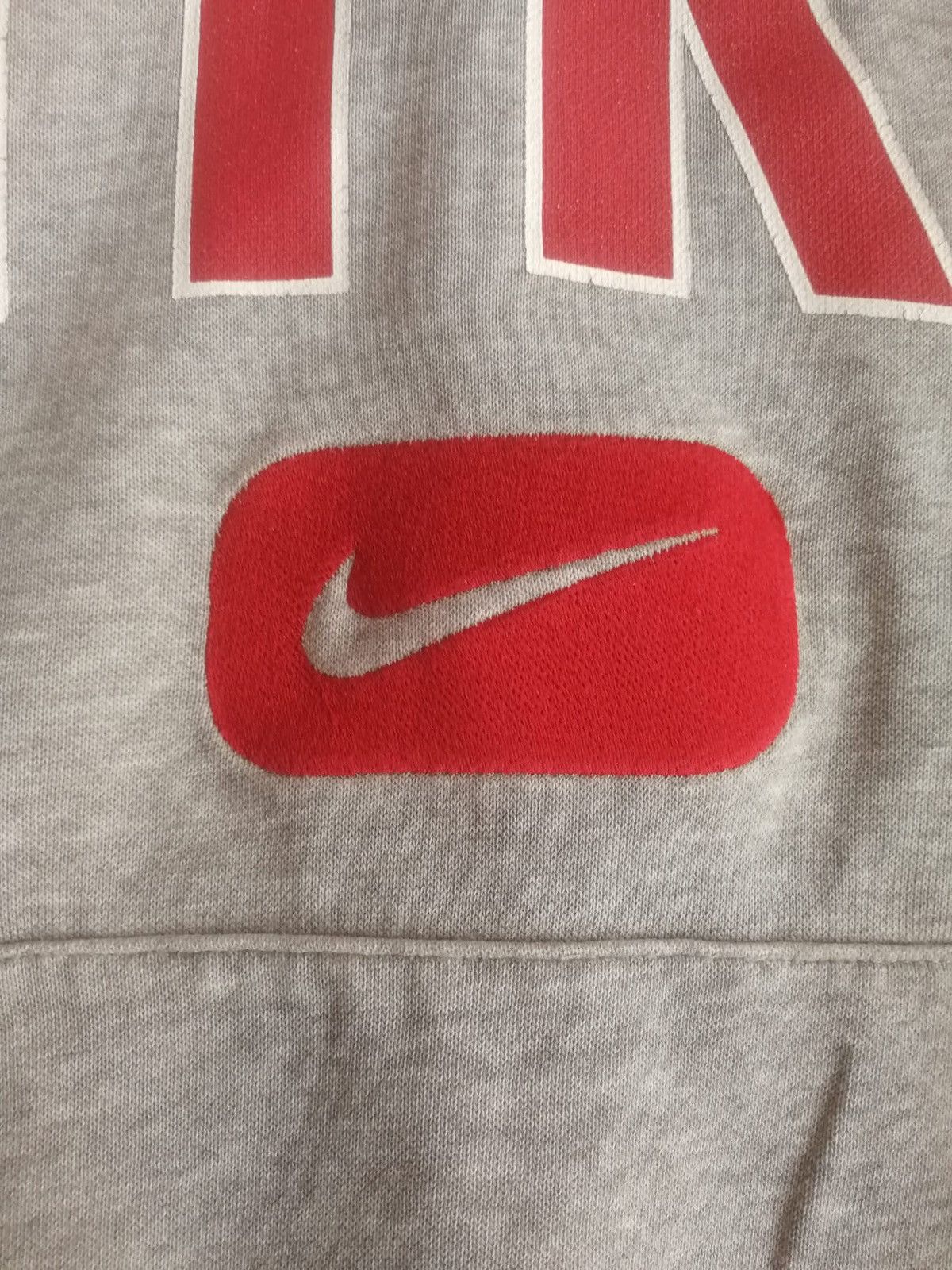 Nike × Vintage Vintage Nike big logo hoodie y2k Size US S / EU 44-46 / 1 - 7 Thumbnail