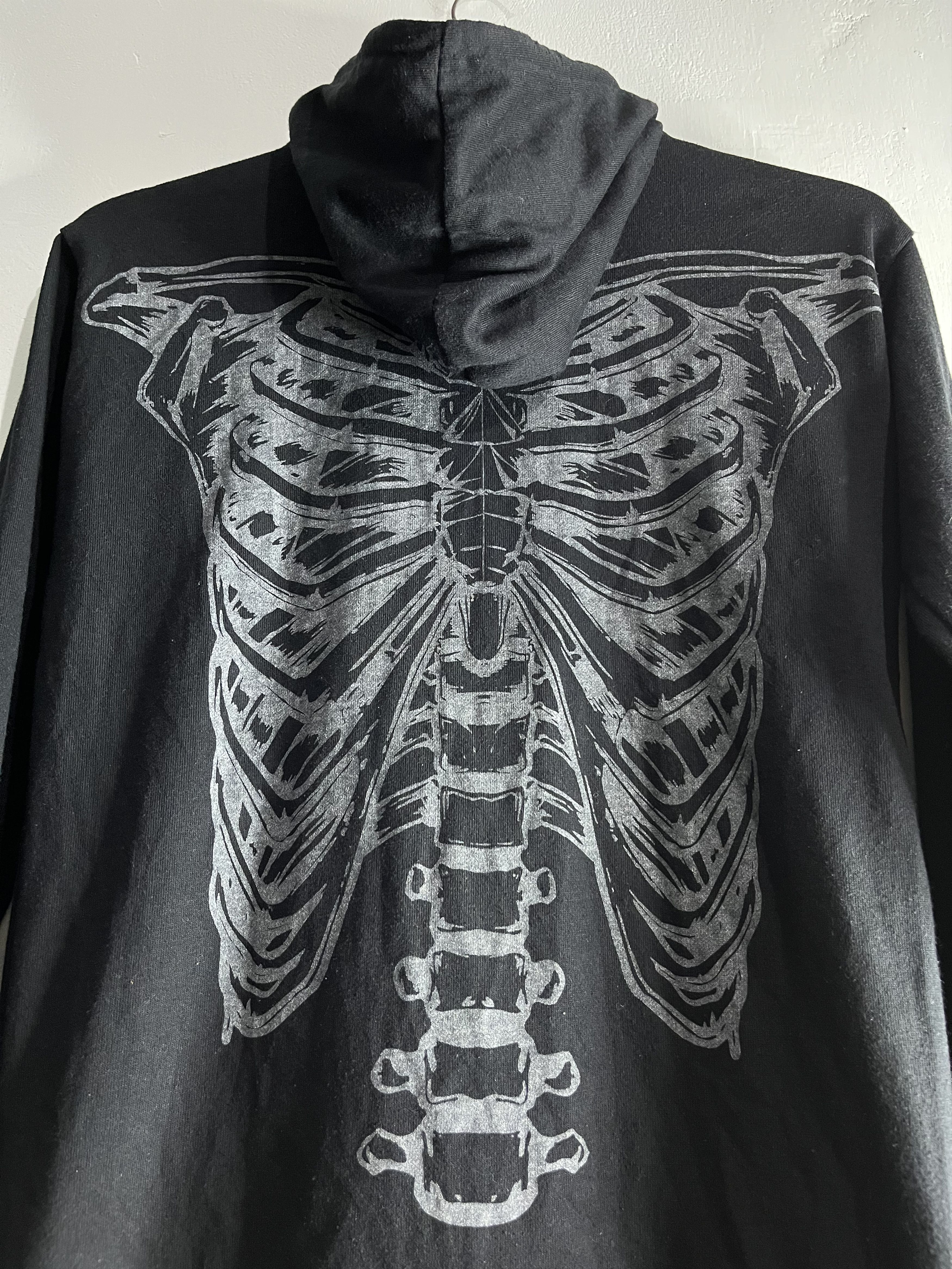 Beauty Beast Glad news studed skeleton hoodie Size US M / EU 48-50 / 2 - 6 Thumbnail