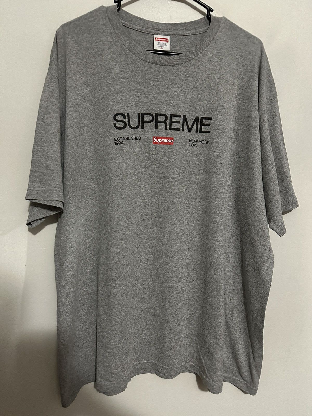 Supreme Supreme Est. 1994 Tee Size US XL / EU 56 / 4 - 1 Thumbnail