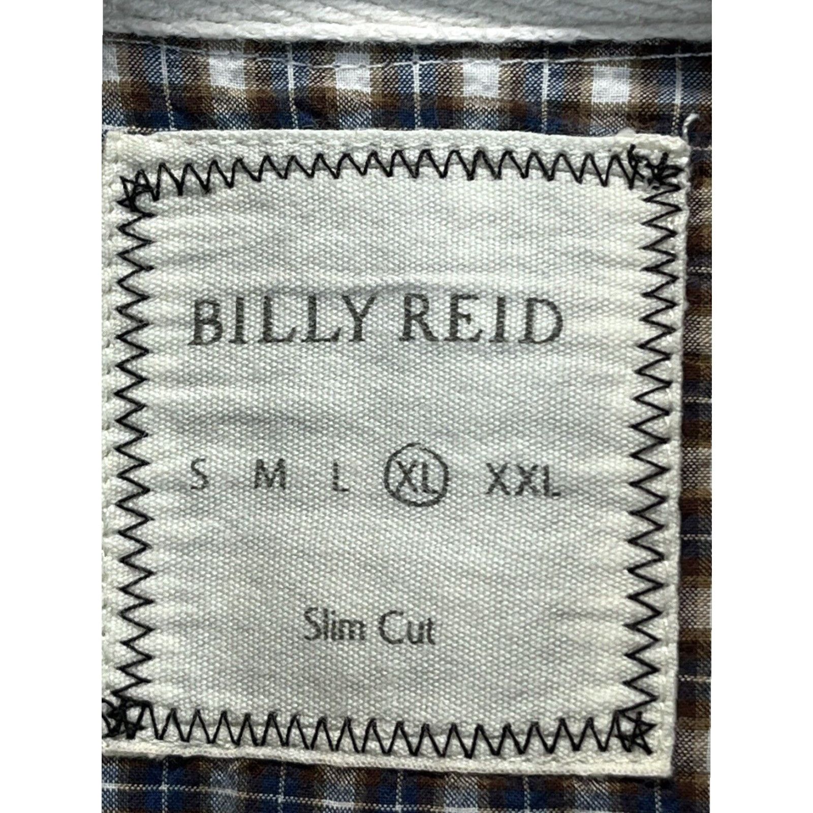 Billy Reid Mens Billy Reid Plaid Button Down Shirt XL Multicolor Cotton Blend Size US XL / EU 56 / 4 - 5 Thumbnail