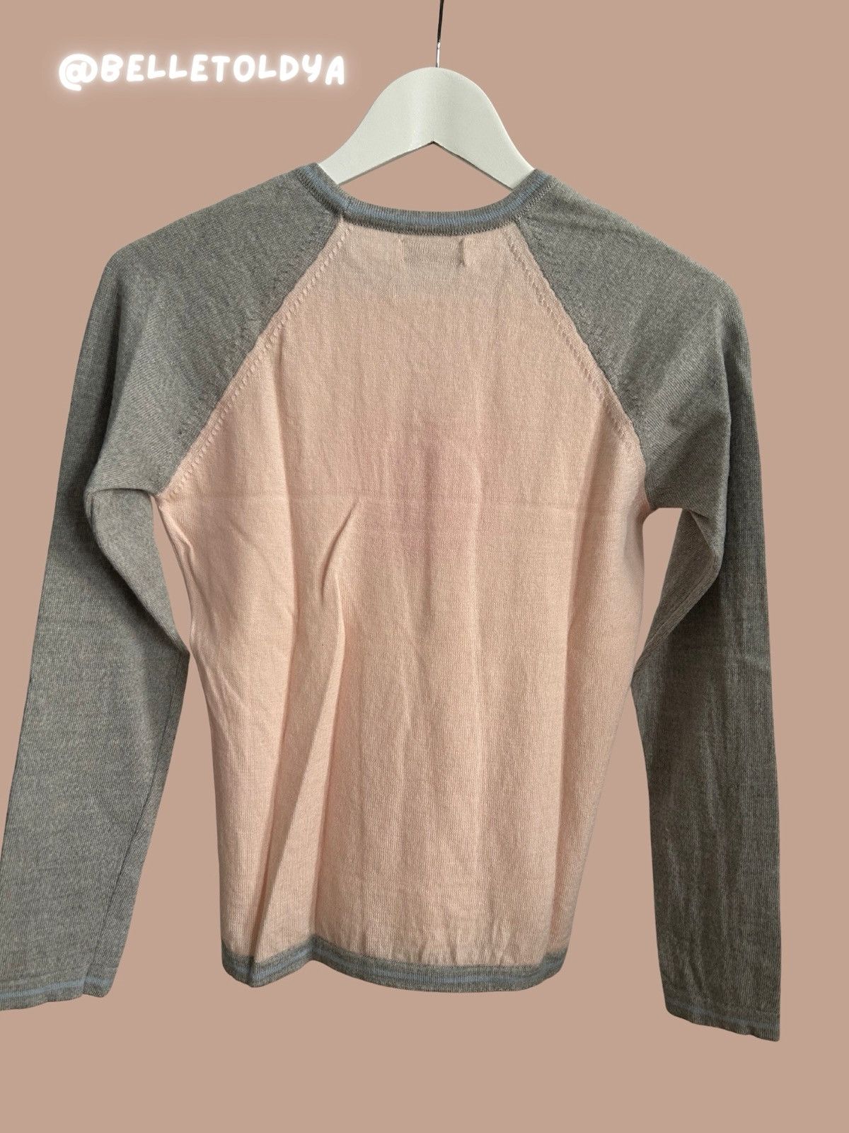 Pringle Of Scotland Pringle of Scotland Rose Long sleeve Sweater Size S / US 4 / IT 40 - 4 Thumbnail