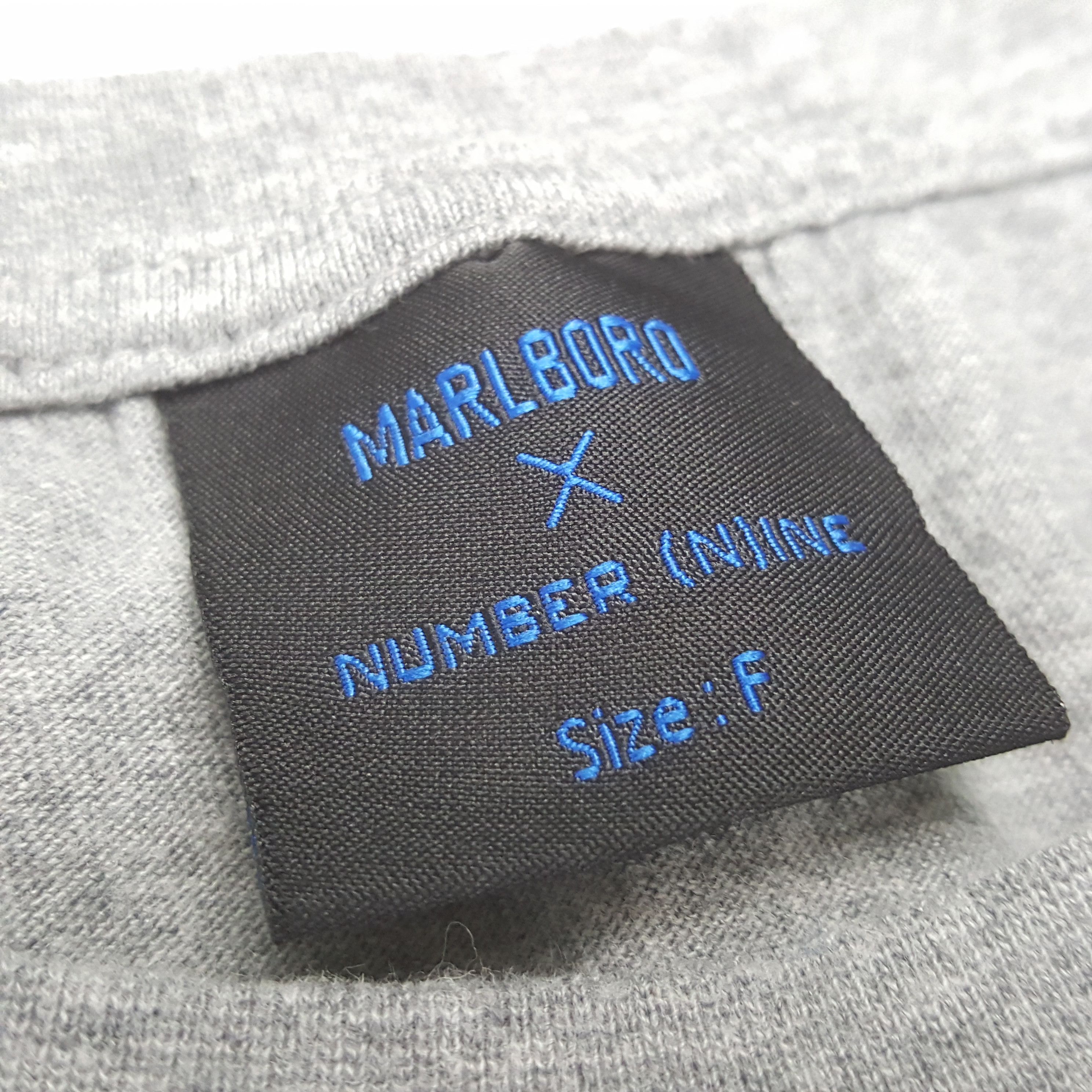 Marlboro × Number (N)ine × Vintage Vintage MARLBORO x NUMBER NINE Japan Brand T-shirt C285N12 Size US M / EU 48-50 / 2 - 5 Thumbnail