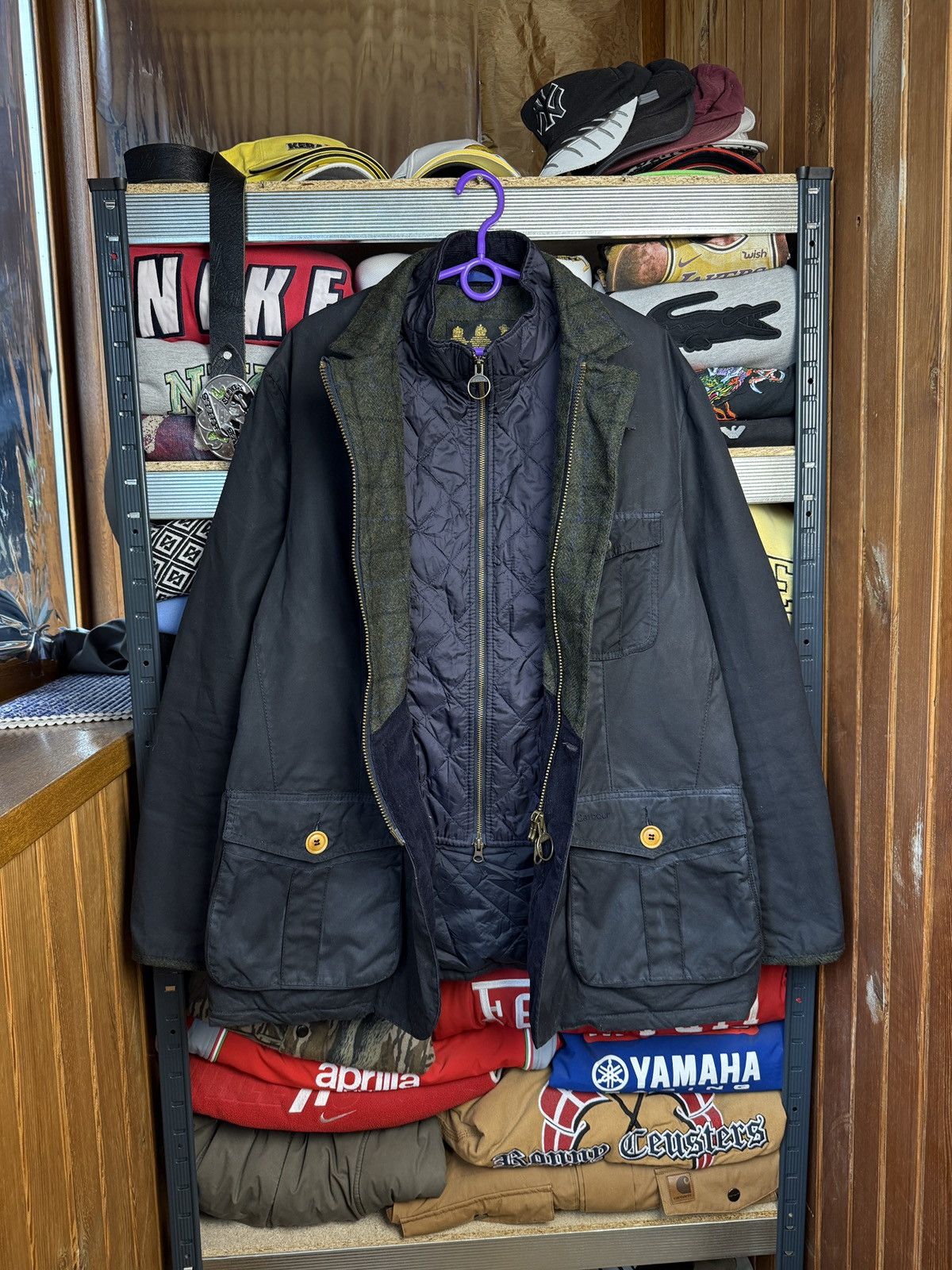 Barbour Vintage mens Barbour Wax jacket size XXL Size US XXL / EU 58 / 5 - 2 Thumbnail