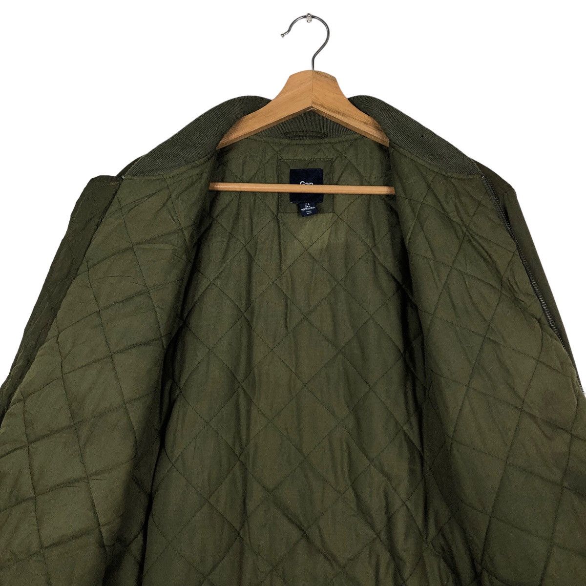 Japanese Brand 🔥Riot Riot Vintage Bomber Jacket Gap Military Colour Design Size US L / EU 52-54 / 3 - 14 Thumbnail