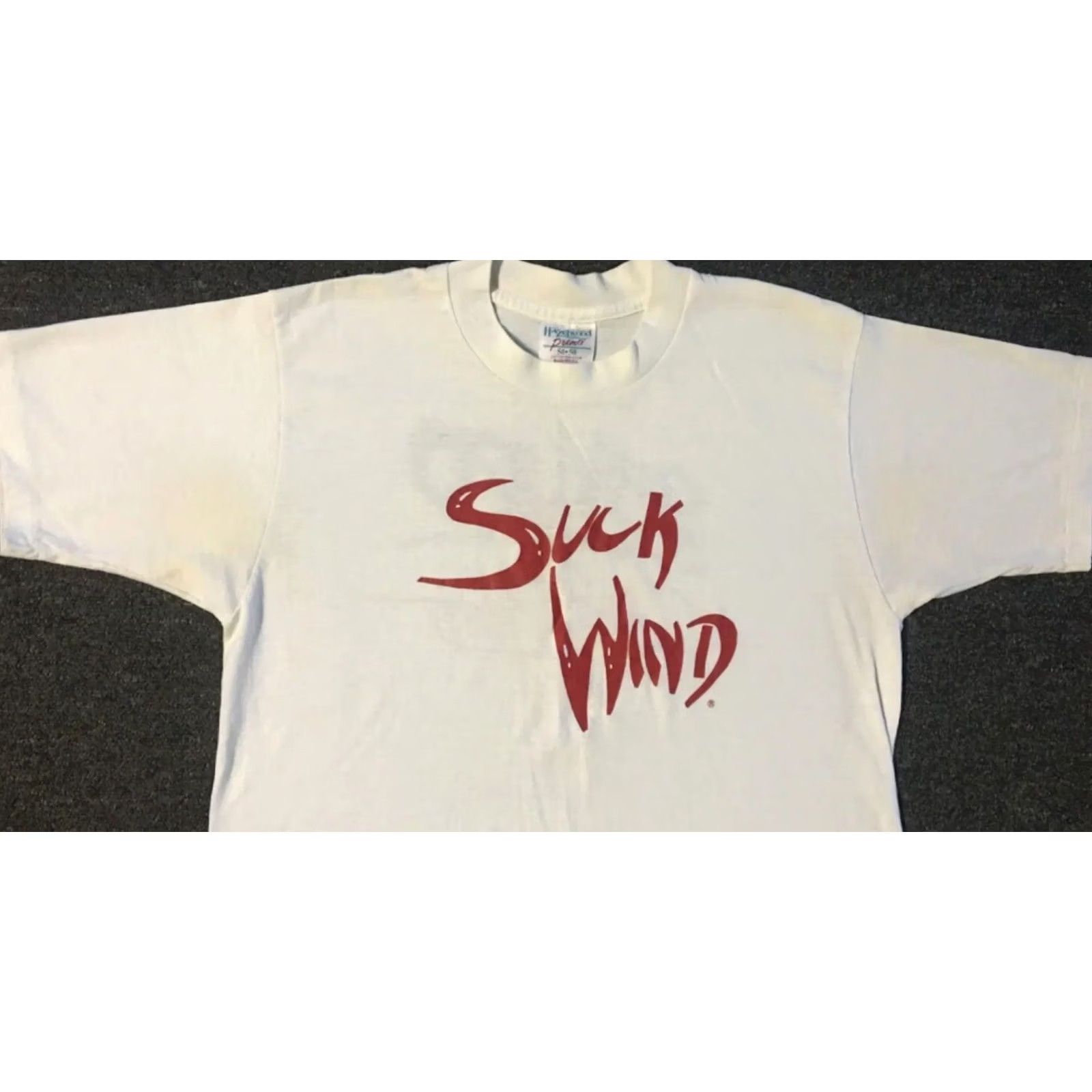 Vintage VINTAGE Suck Wind 98KUPD Arizona Rock Radio Shirt S White Small Mens Graphic Tee 80s 90s Grunge Crude Humor Band ConcertUSA Size US S / EU 44-46 / 1 - 7 Thumbnail