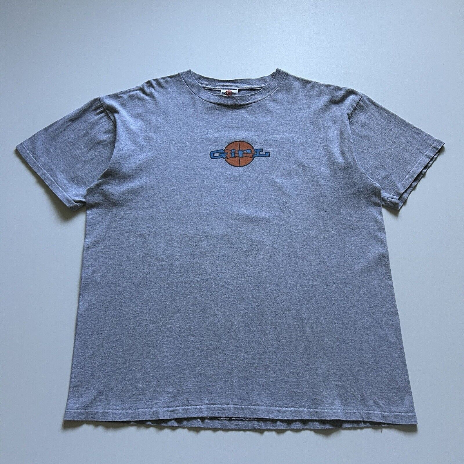 Girl Skateboards Vintage 1990s Girl Skateboards Basketball Graphic T Shirt XL Size US XL / EU 56 / 4 - 1 Thumbnail