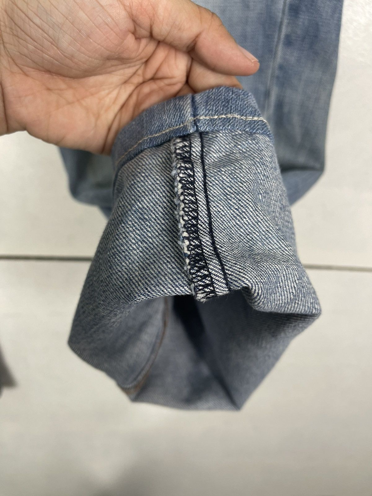 Volcom × Von Dutch Volcom Stone Boardwear Fabric Made In Usa Faded Blue Jeans Size US 32 / EU 48 - 15 Thumbnail