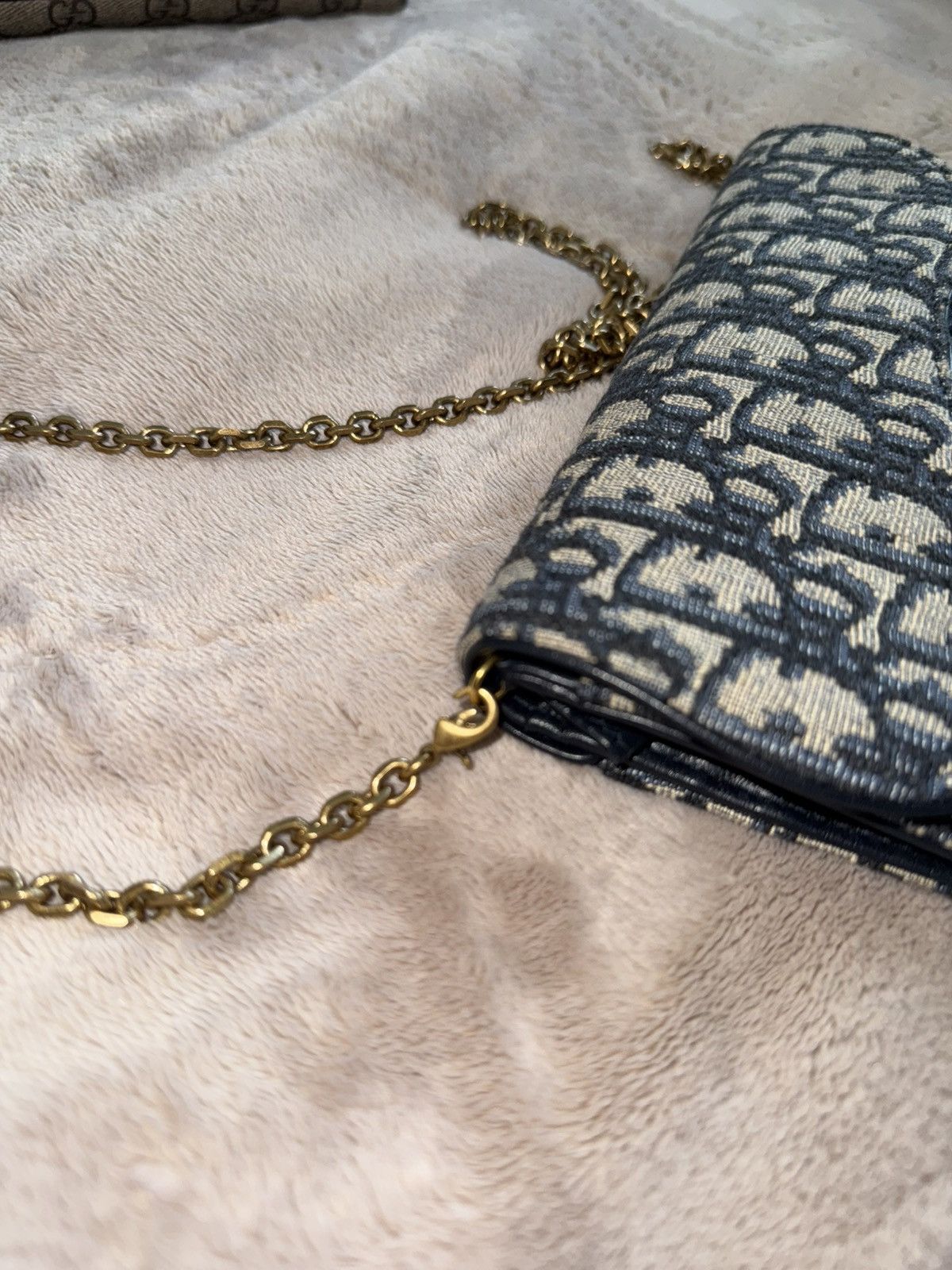 Dior Dior Small Saddle Pouch with Chain Size ONE SIZE - 5 Thumbnail