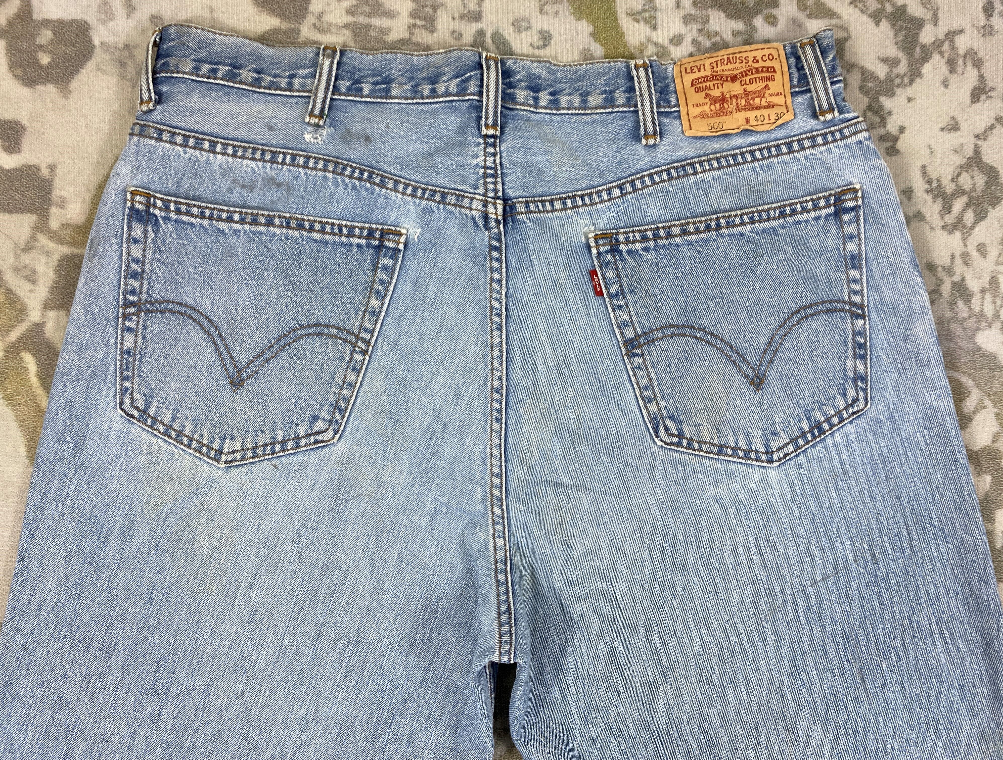 Levi's Light Wash Vintage Levi's 560 Jeans 39x29 Denim -JN842 Size US 39 - 4 Thumbnail