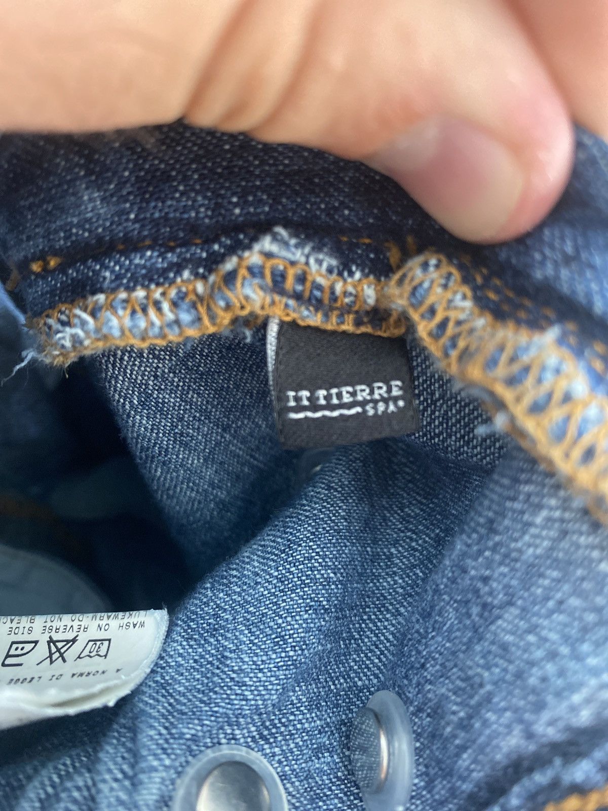 Dolce & Gabbana GRAIL 2001 D&G adjustable parachute denim pants Size US 30 / EU 46 - 9 Thumbnail