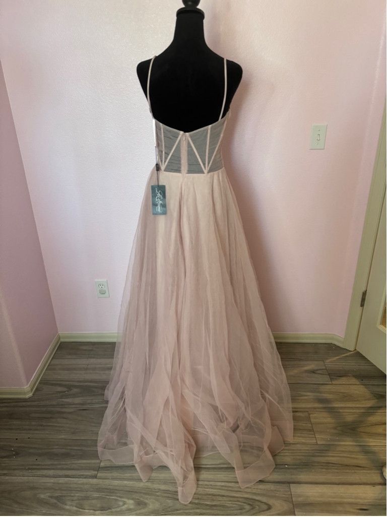 Other Women's La Femme Dusty Mauve Prom Dress Size 8 Size M / US 6-8 / IT 42-44 - 8 Thumbnail