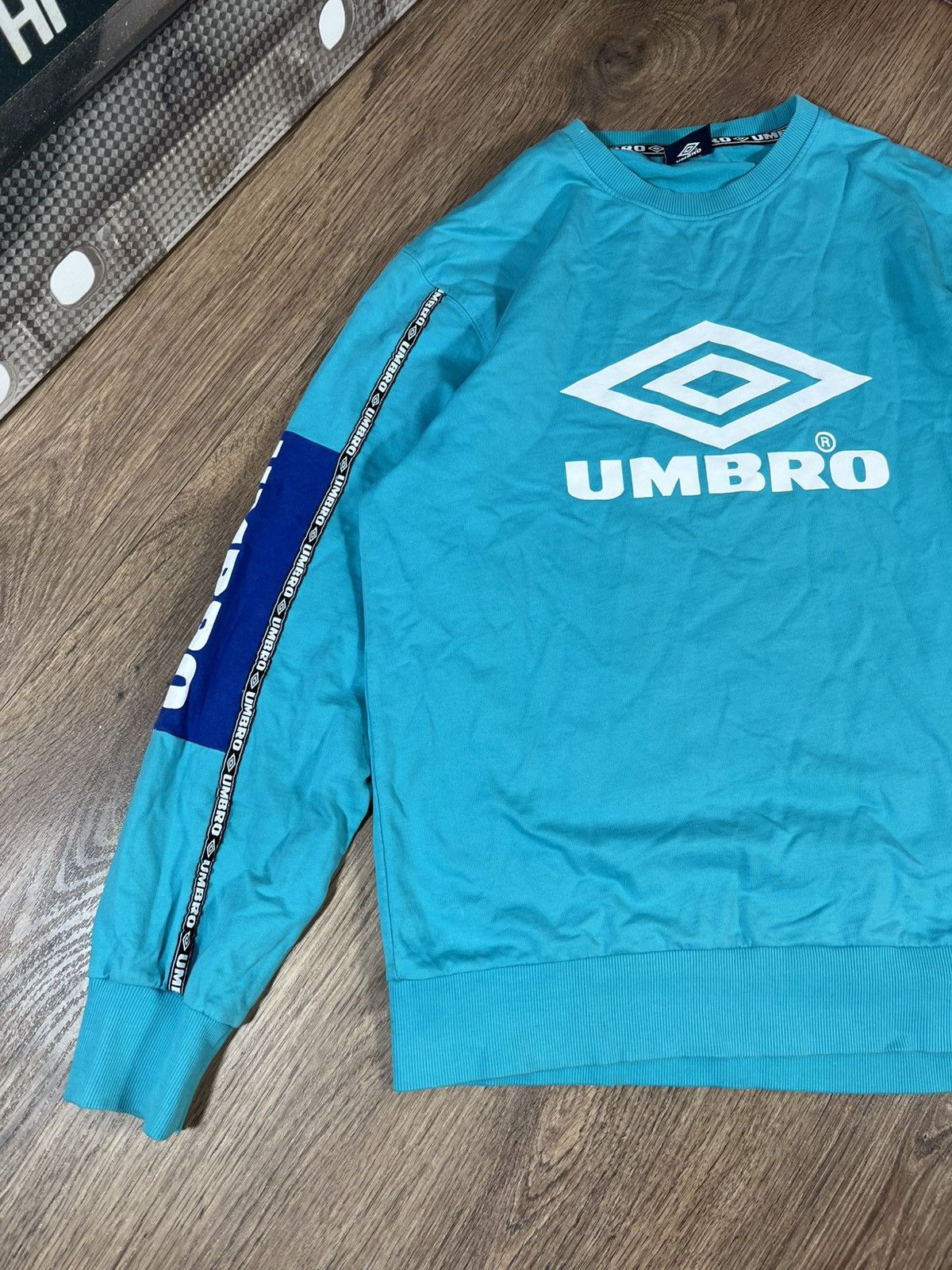 Umbro Umbro Vintage Big Logo Sweatshirt Size US XL / EU 56 / 4 - 2 Thumbnail