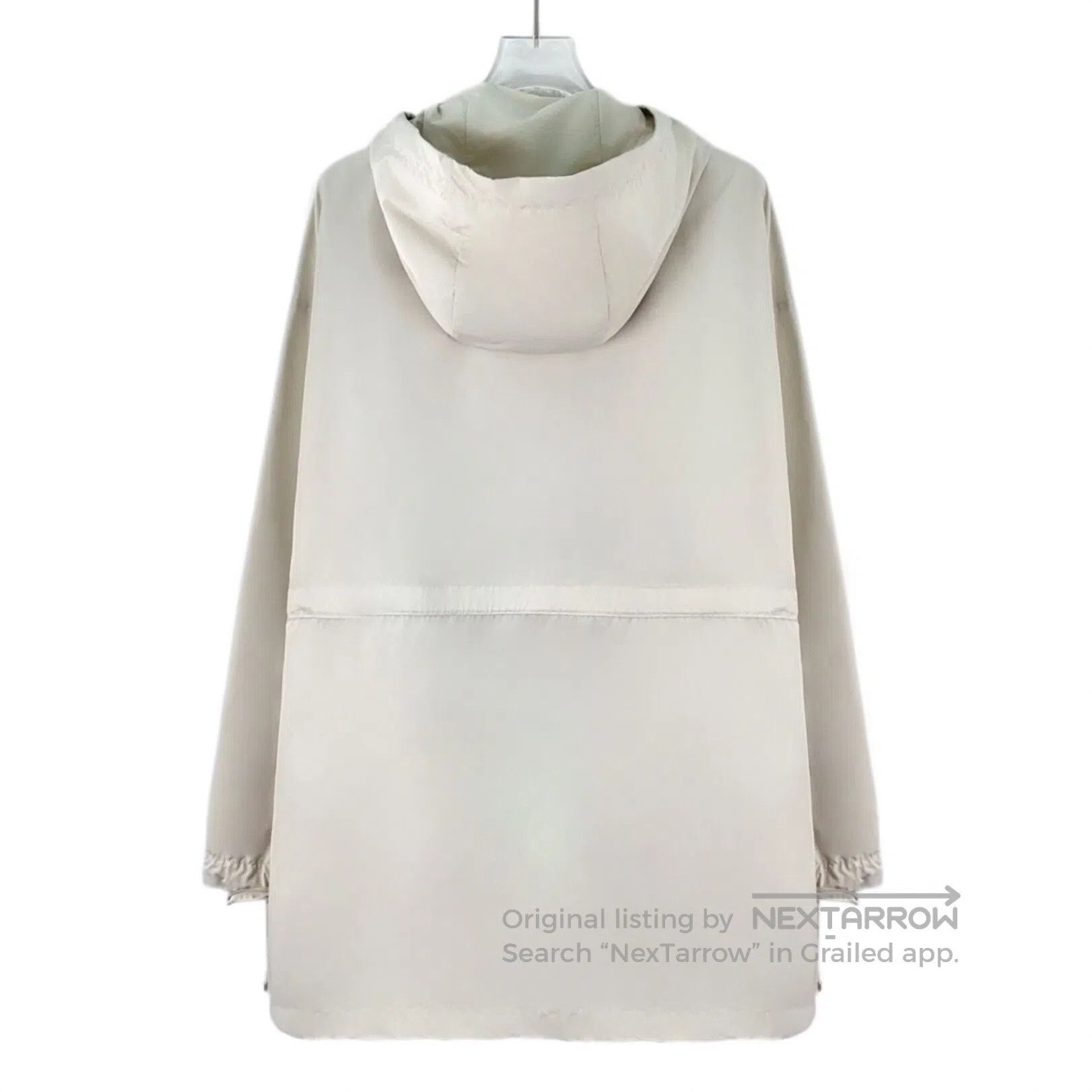 Moncler Moncler White logo patch hooded zipper long sleeve jacket| Size US XS / EU 42 / 0 - 2 Thumbnail