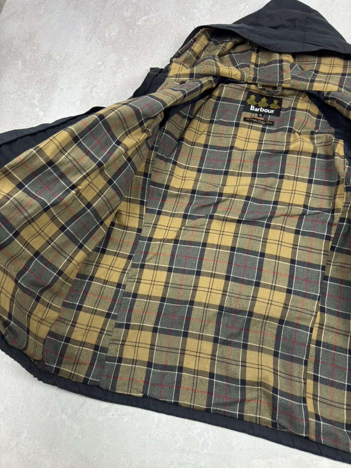 Barbour Vintage Barbour Waxed Parkas Jacket Navy Blue size XL Size US XL / EU 56 / 4 - 9 Thumbnail