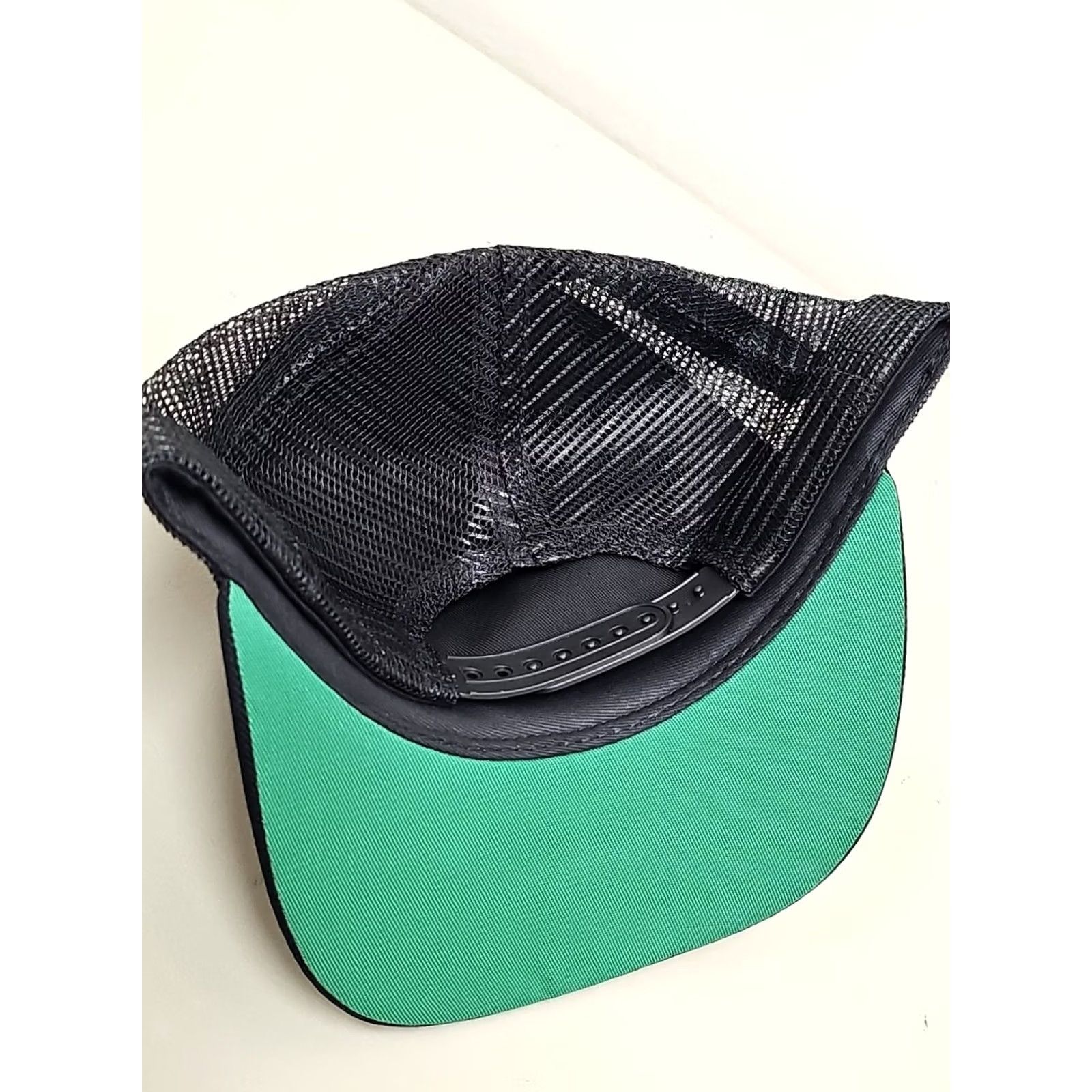 Rhude Rhude CANVAS SUPERCROSS Trucker Hat Cap BLACK Authentic NEW One Size Men Adjustable Cap Hat Size ONE SIZE - 3 Thumbnail