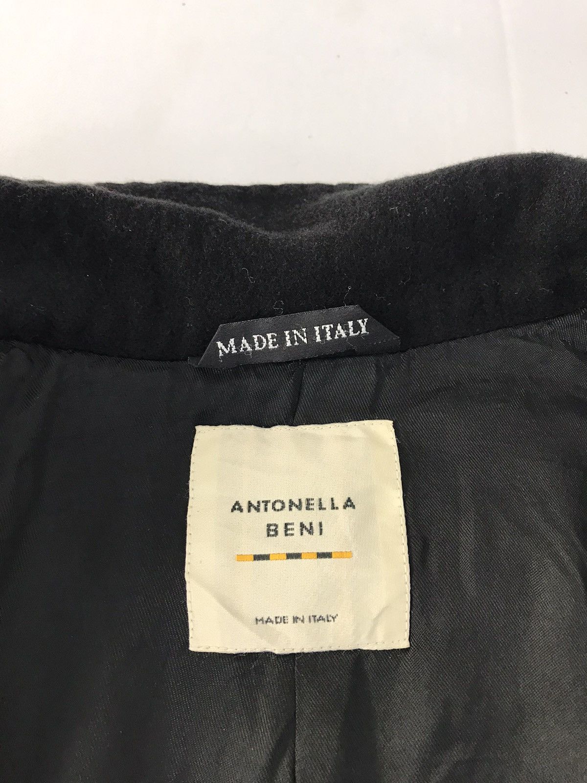 Vintage 90s Antonella Beni Pure Cashmere Full Button Italian Made Size US S / EU 44-46 / 1 - 7 Thumbnail
