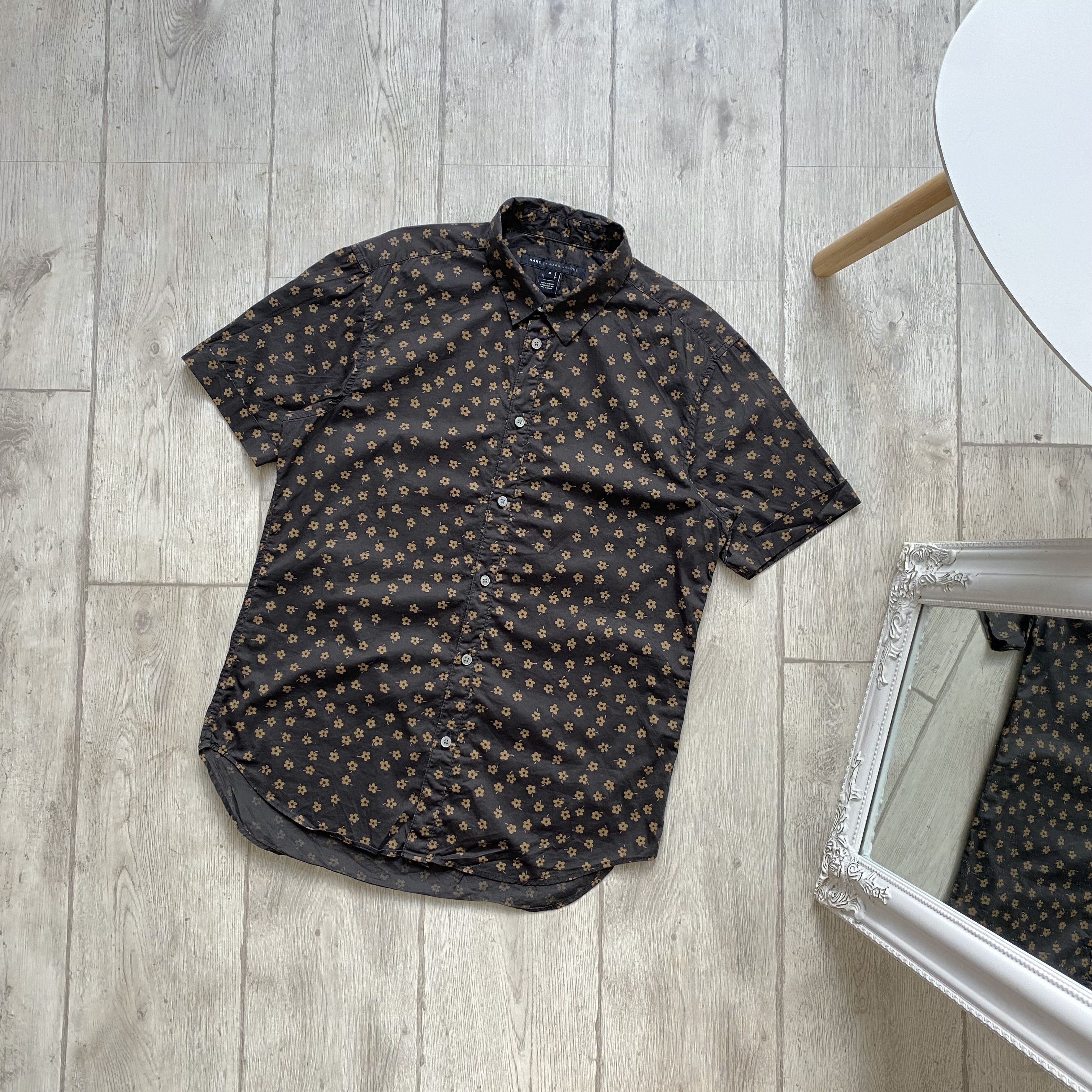 Marc Jacobs 💎Marc Jacobs luxury Short Sleeve Shirt Hawaii floral print Size US S / EU 44-46 / 1 - 1 Thumbnail