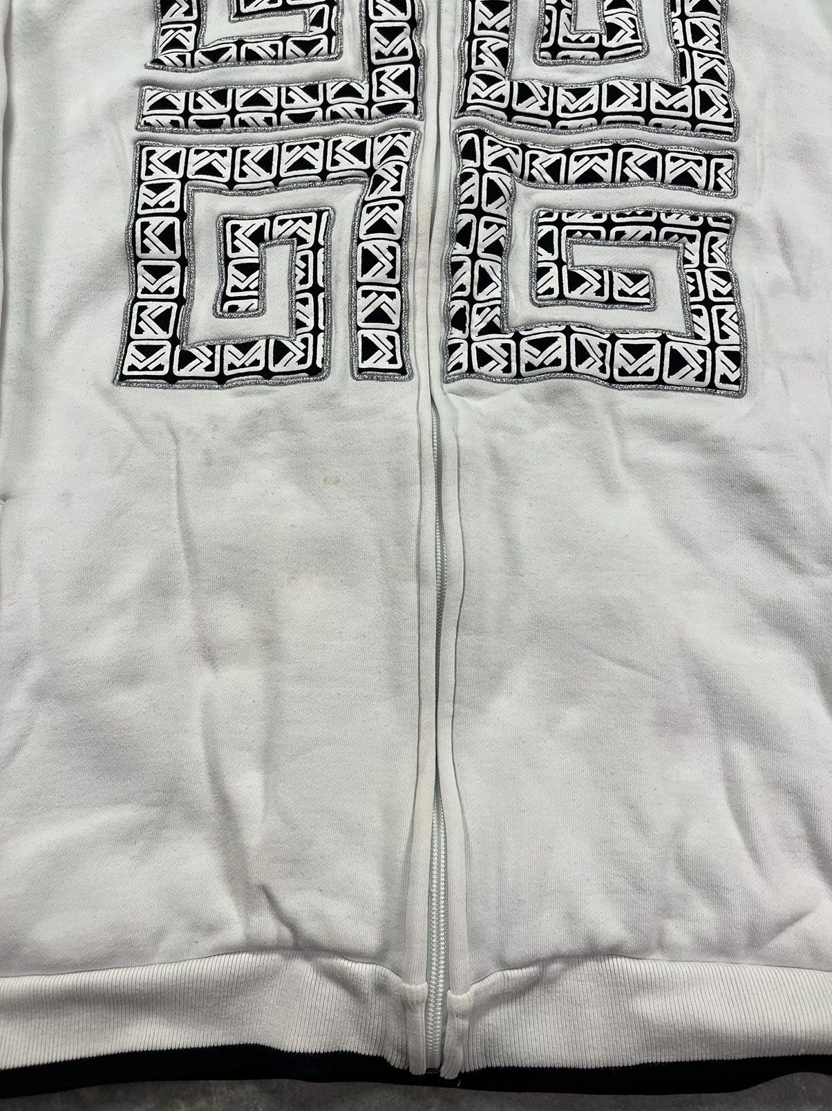 Karl Kani Karl Kani Big Spirals Logo Baggy Washed Zip Hoodie XL XXL Size US XL / EU 56 / 4 - 7 Thumbnail